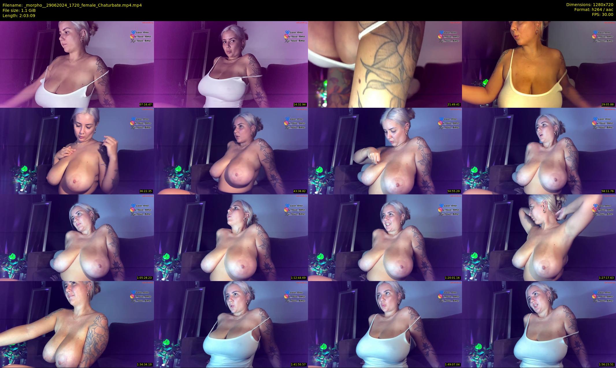 _morpho_ — 124 minute Chaturbate female cam show recording, 720p, Jun 29, 2024