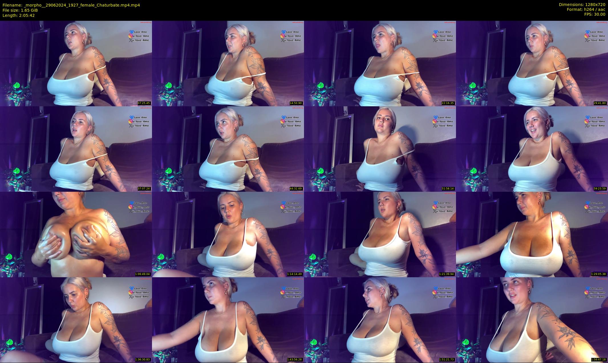 _morpho_ — 126 minute Chaturbate female cam show recording, 720p, Jun 29, 2024