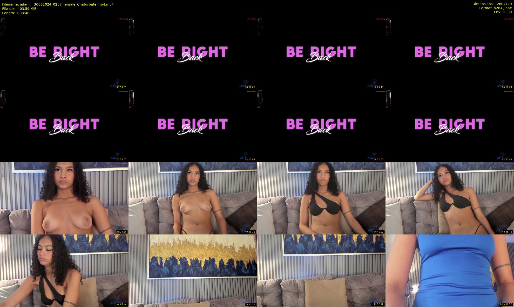 ailann_ — 69 minute Chaturbate female cam show recording, 720p, Jun 30, 2024