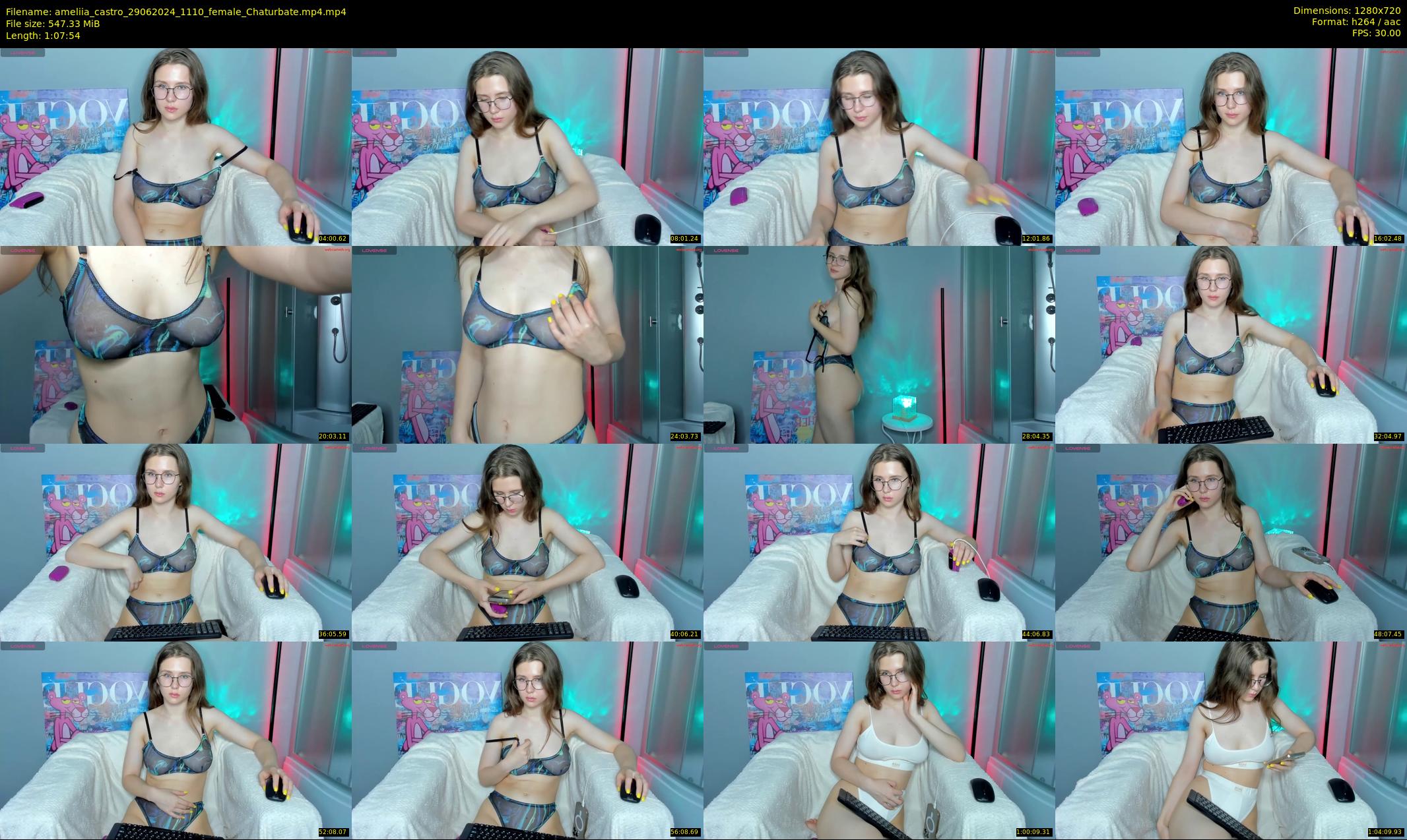 ameliia_castro — 68 minute Chaturbate female cam show recording, 720p, Jun 29, 2024