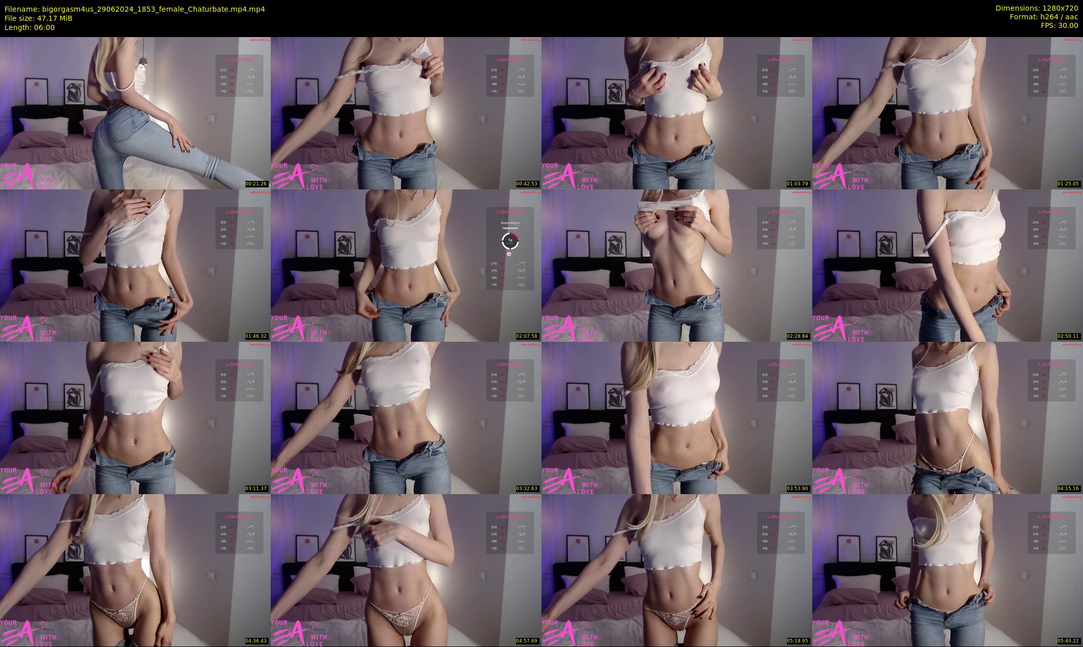 bigorgasm4us — 6 minute Chaturbate female cam show recording, 720p, Jun 29, 2024