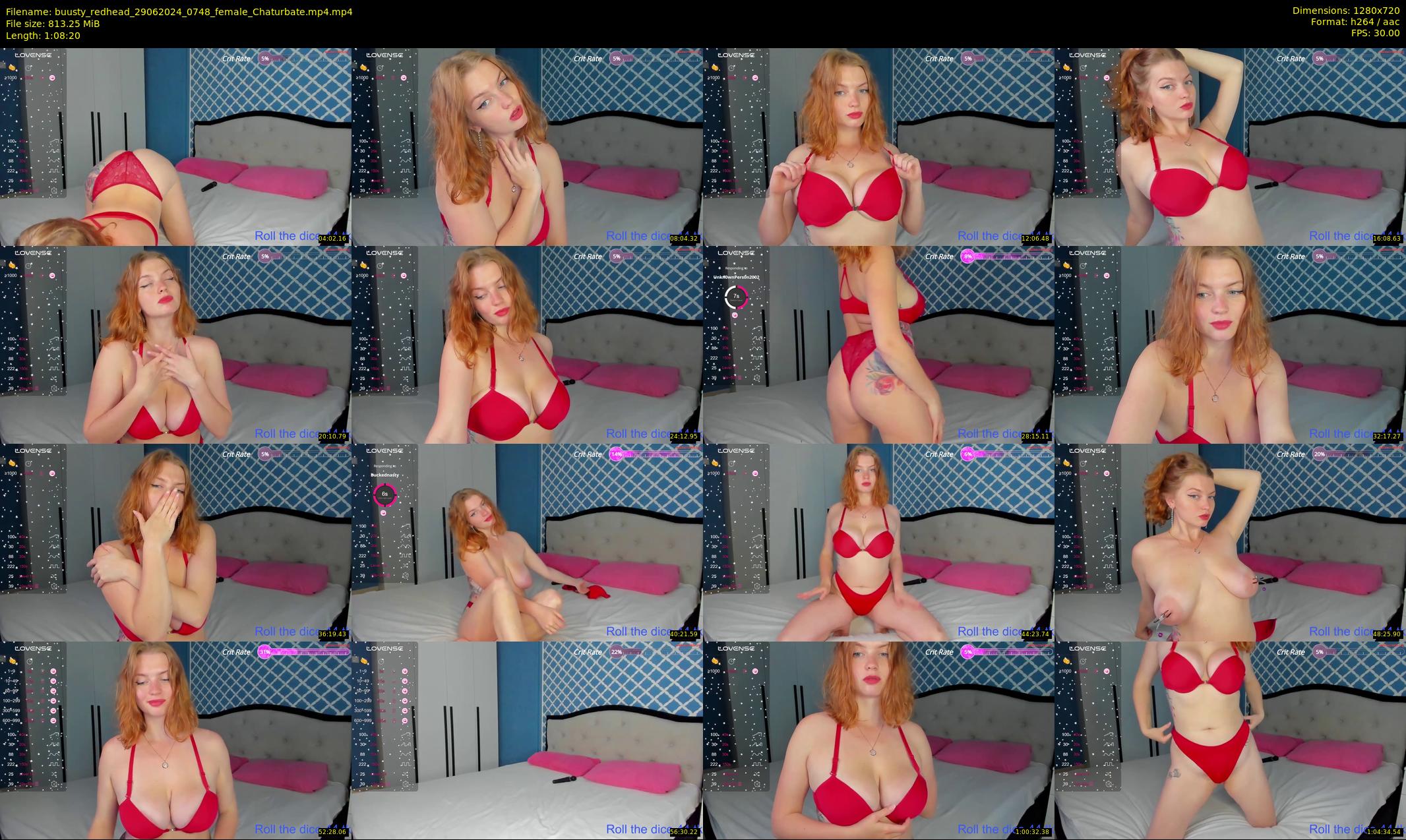 buusty_redhead — 69 minute Chaturbate female cam show recording, 720p, Jun 29, 2024