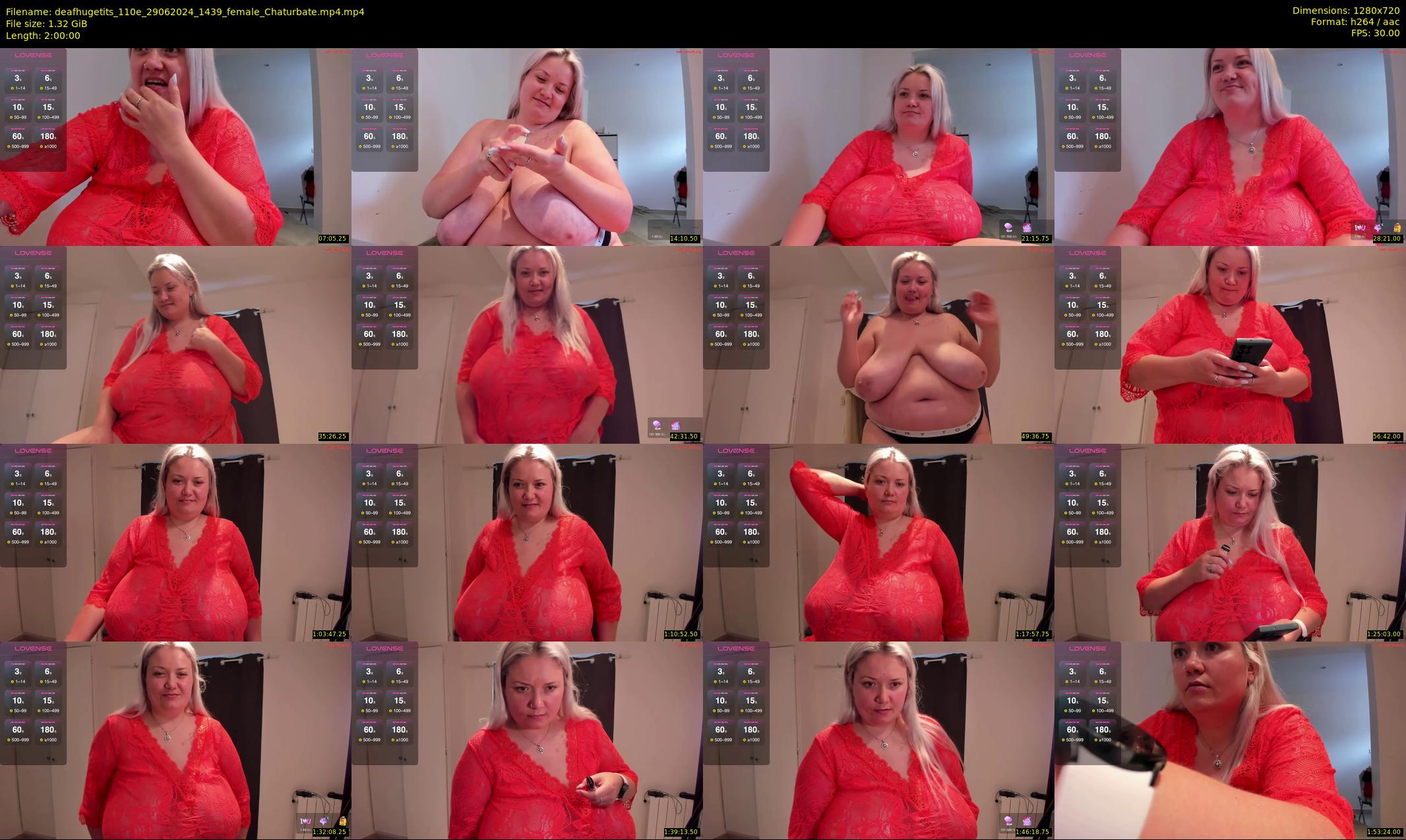 deafhugetits_110e — 120 minute Chaturbate female cam show recording, 720p, Jun 29, 2024
