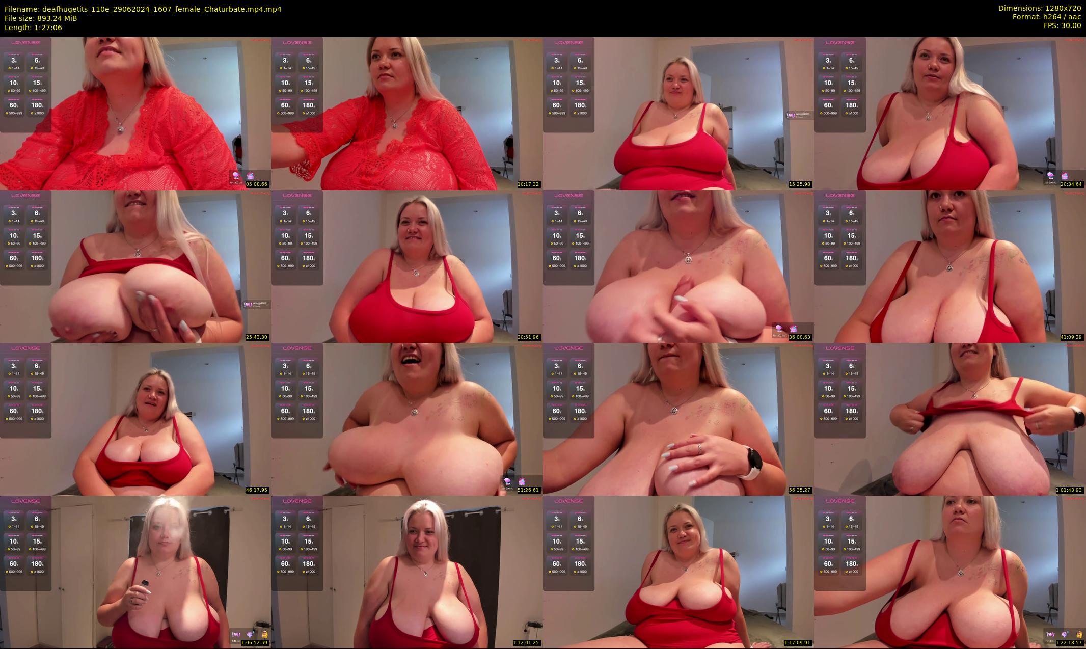 deafhugetits_110e — 88 minute Chaturbate female cam show recording, 720p, Jun 29, 2024