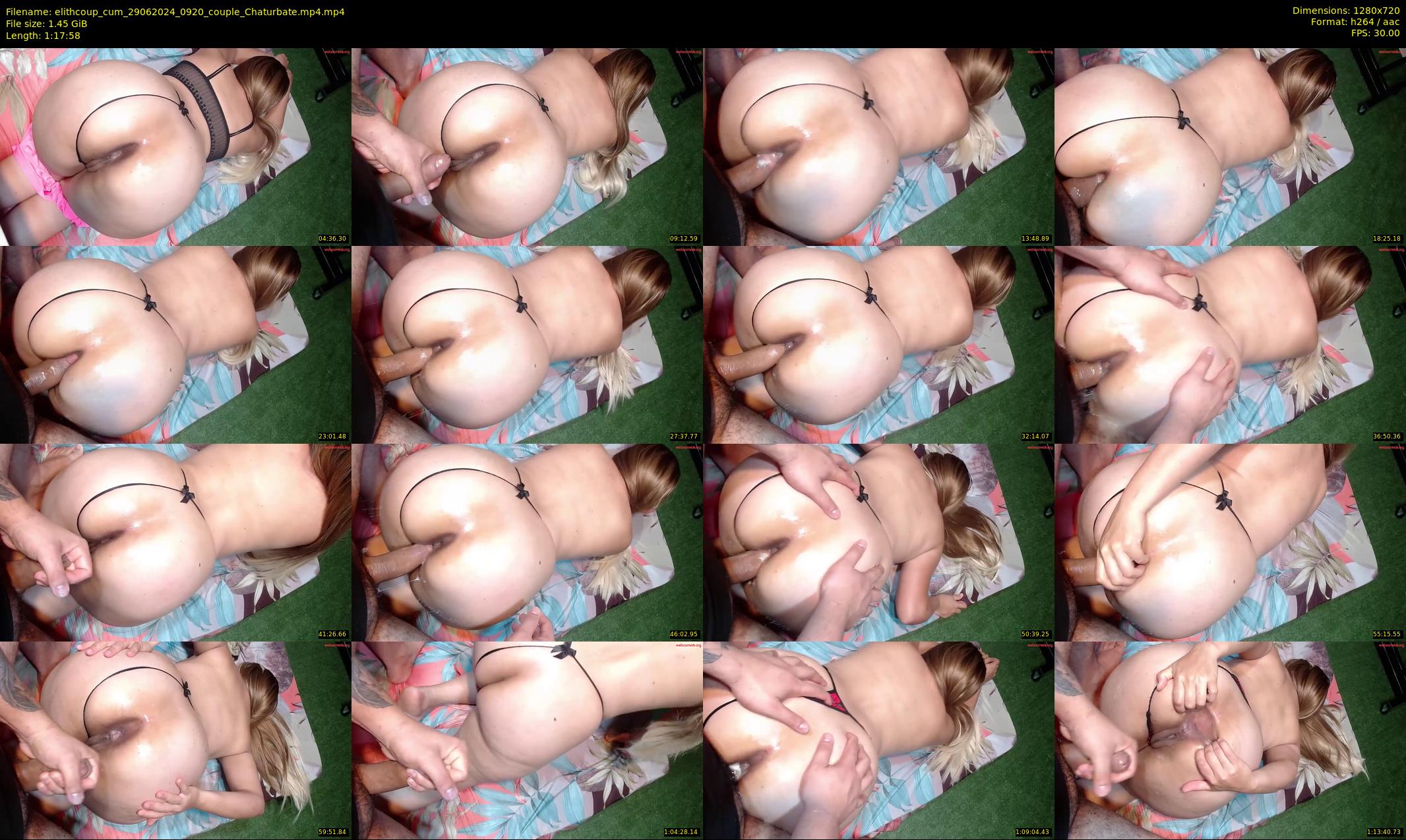 elithcoup_cum — 78 minute Chaturbate couple cam show recording, 720p, Jun 29, 2024