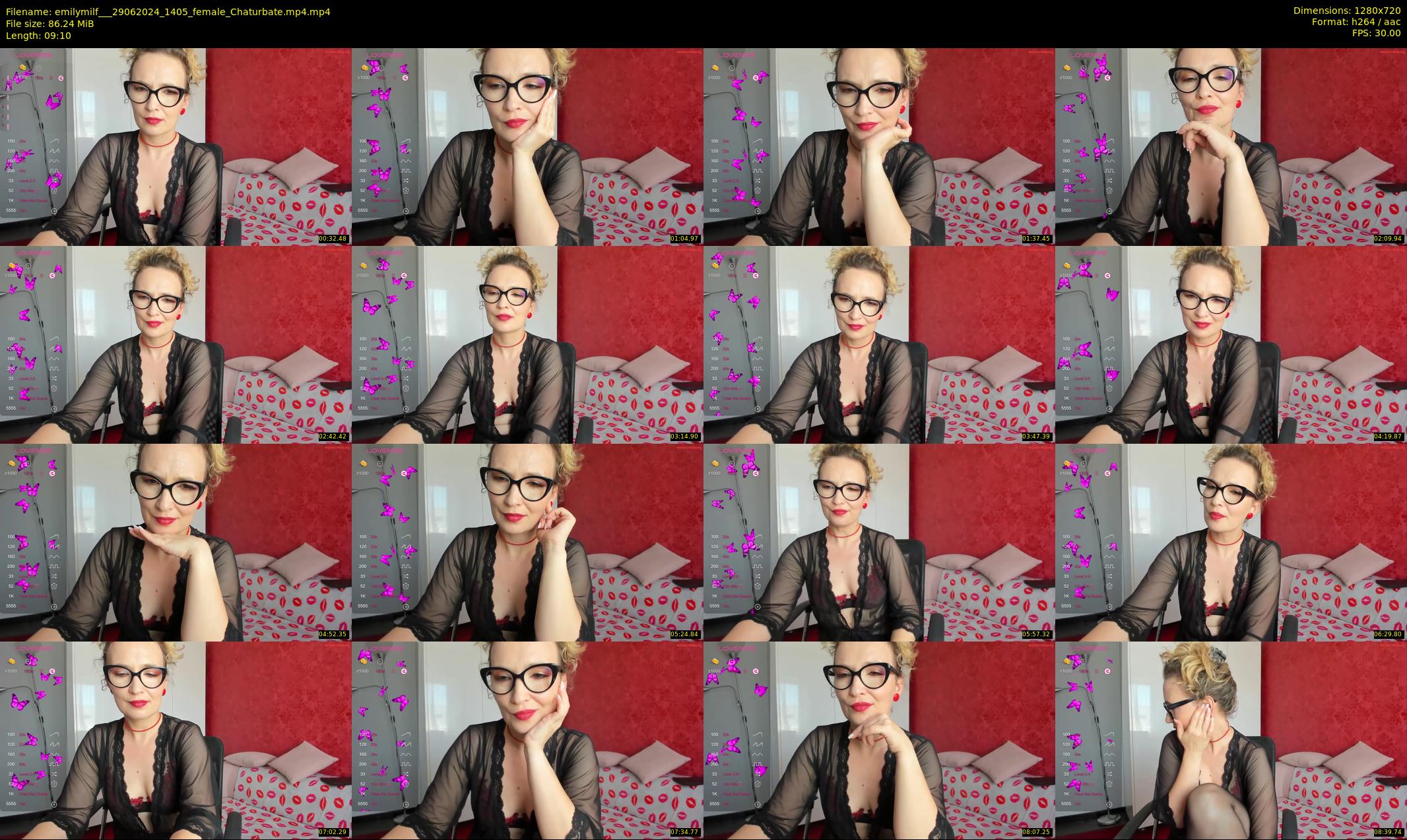 emilymilf__ — 10 minute Chaturbate female cam show recording, 720p, Jun 29, 2024