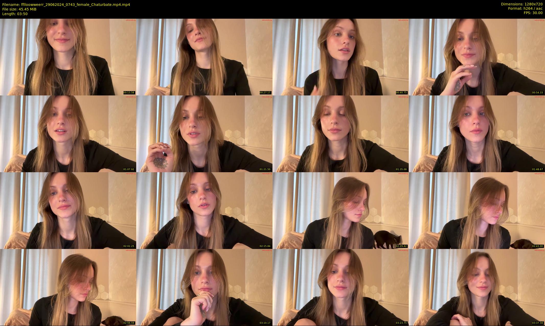 fflloowweerr — 4 minute Chaturbate couple cam show recording, 720p, Jun 29, 2024
