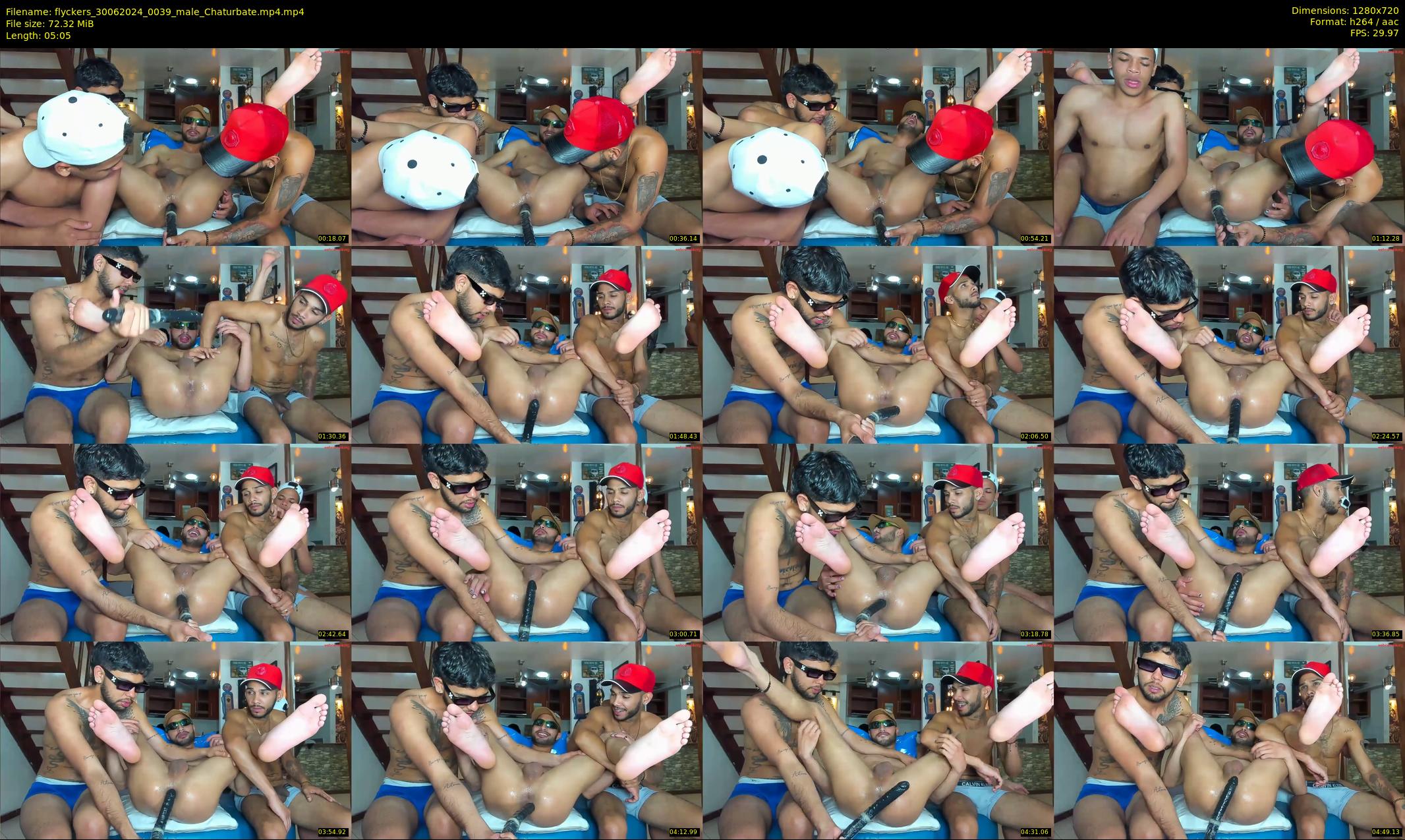 flyckers — 6 minute Chaturbate male cam show recording, 720p, Jun 30, 2024