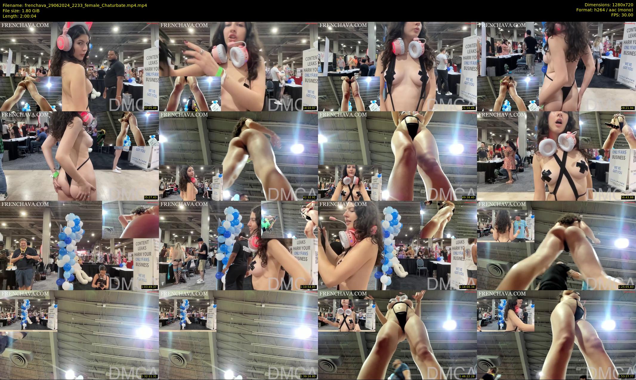 frenchava — 121 minute Chaturbate female cam show recording, 720p, Jun 29, 2024