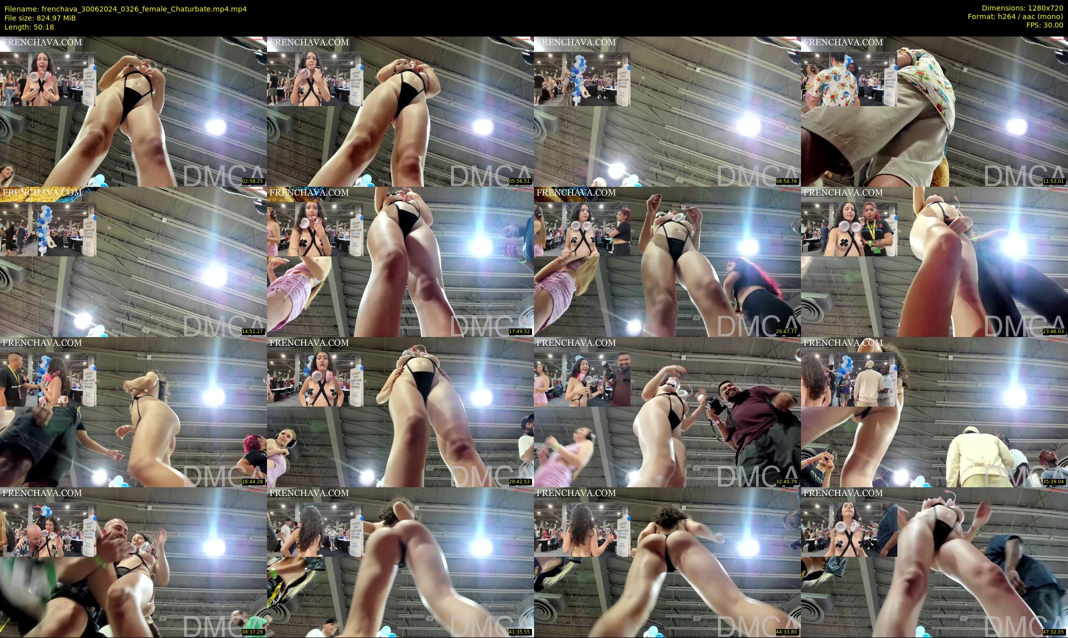 frenchava — 51 minute Chaturbate female cam show recording, 720p, Jun 30, 2024