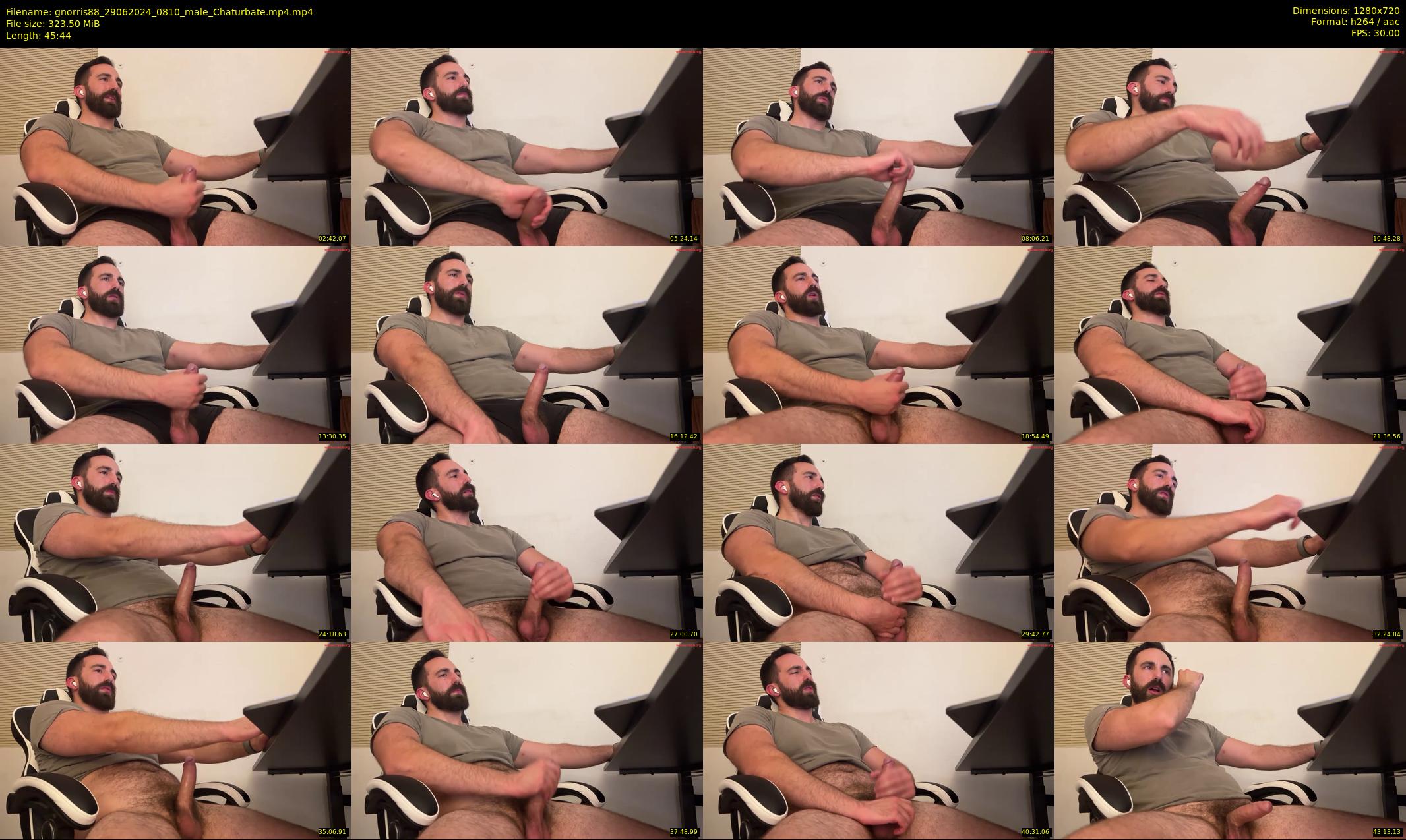 gnorris88 — 46 minute Chaturbate male cam show recording, 720p, Jun 29, 2024
