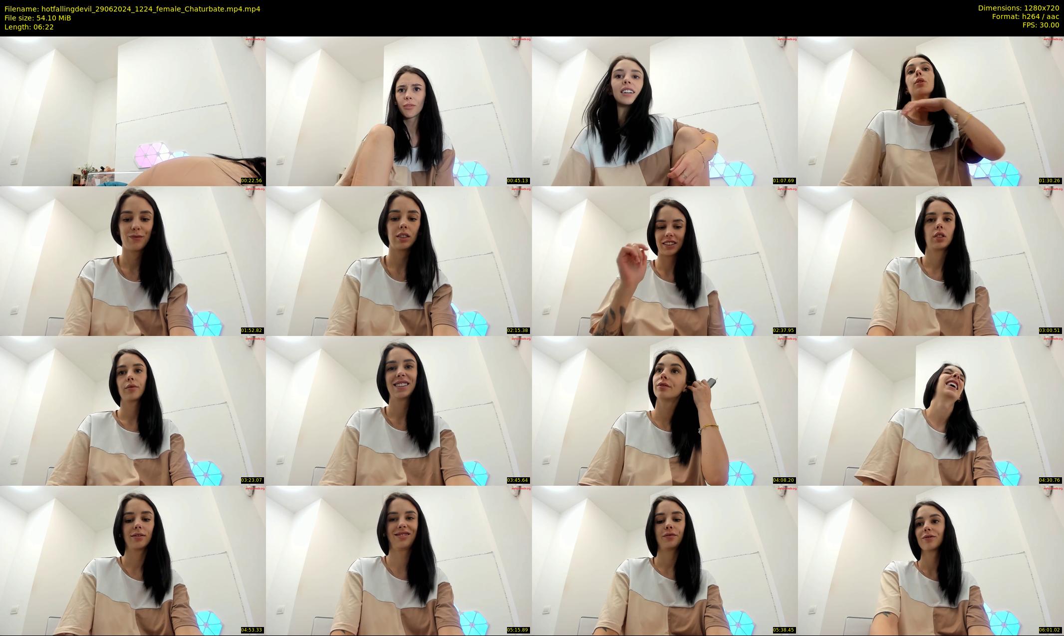 hotfallingdevil — 7 minute Chaturbate female cam show recording, 720p, Jun 29, 2024