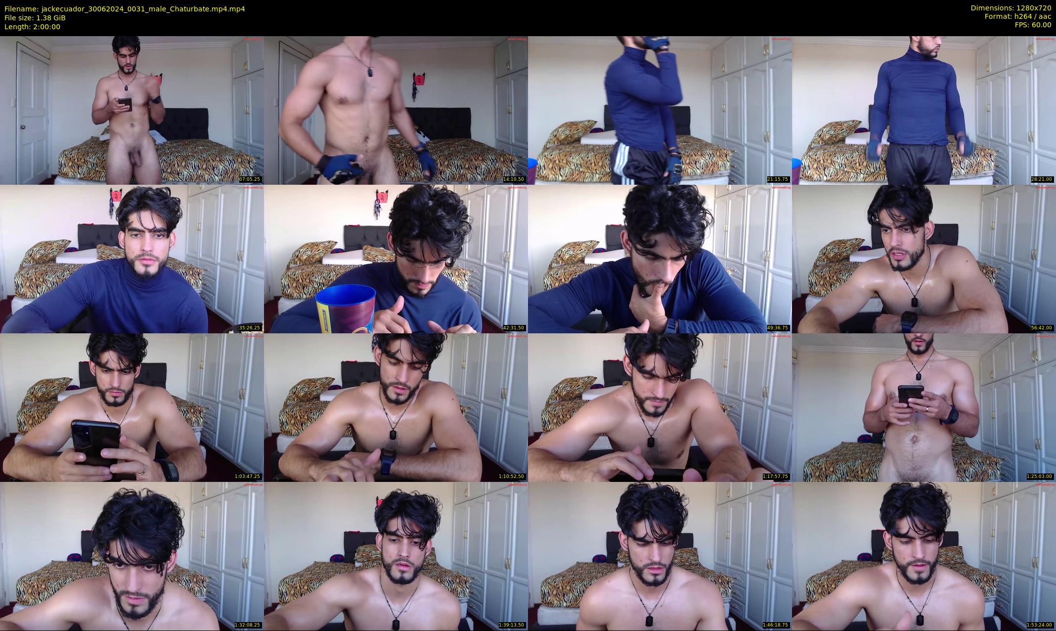 jackecuador — 120 minute Chaturbate male cam show recording, 720p, Jun 30, 2024