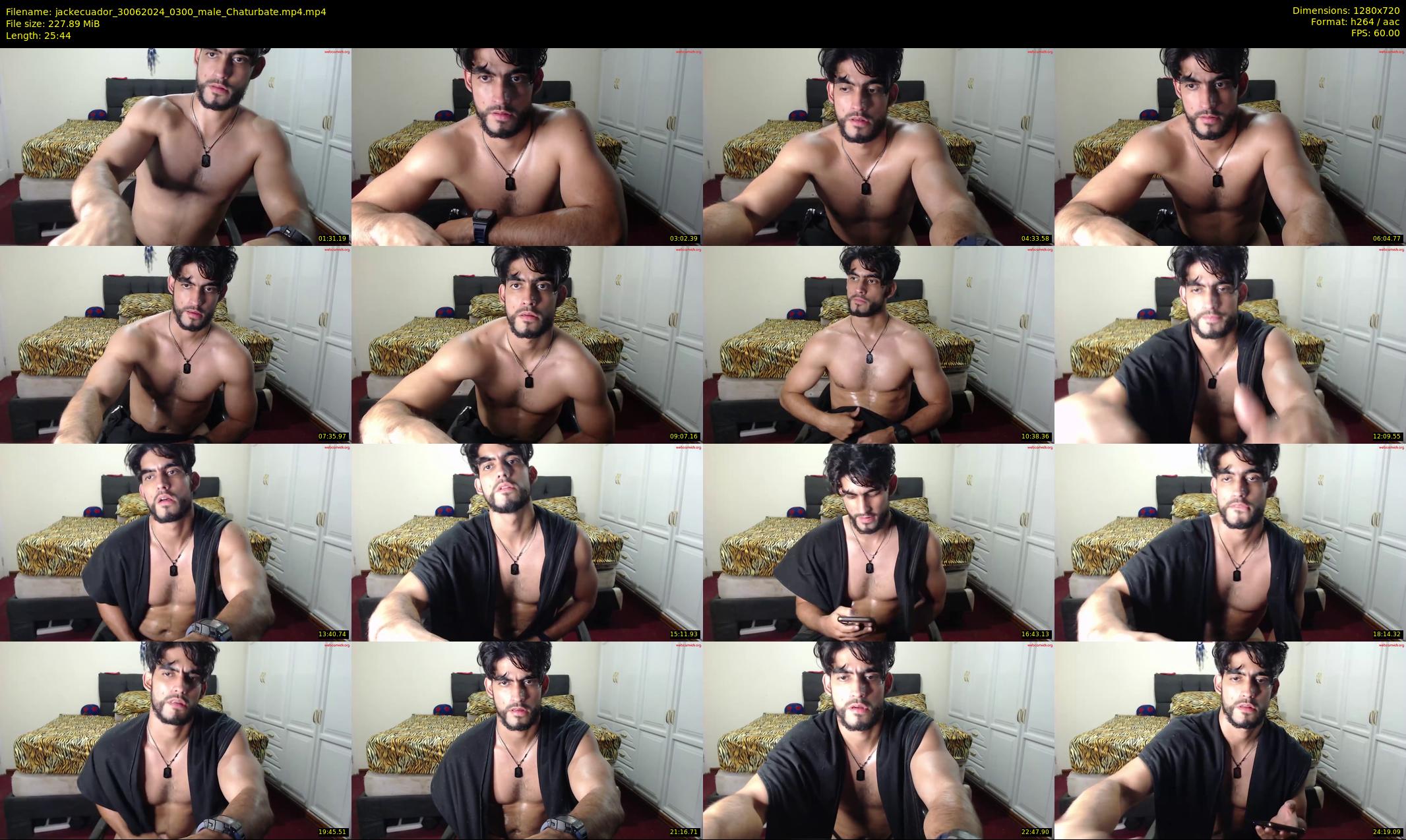 jackecuador — 26 minute Chaturbate male cam show recording, 720p, Jun 30, 2024