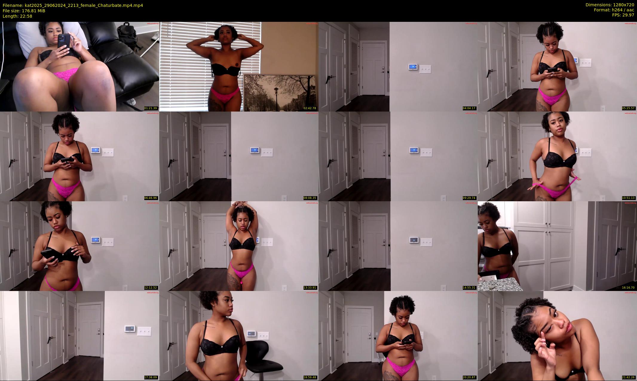 kat2025 — 23 minute Chaturbate female cam show recording, 720p, Jun 29, 2024