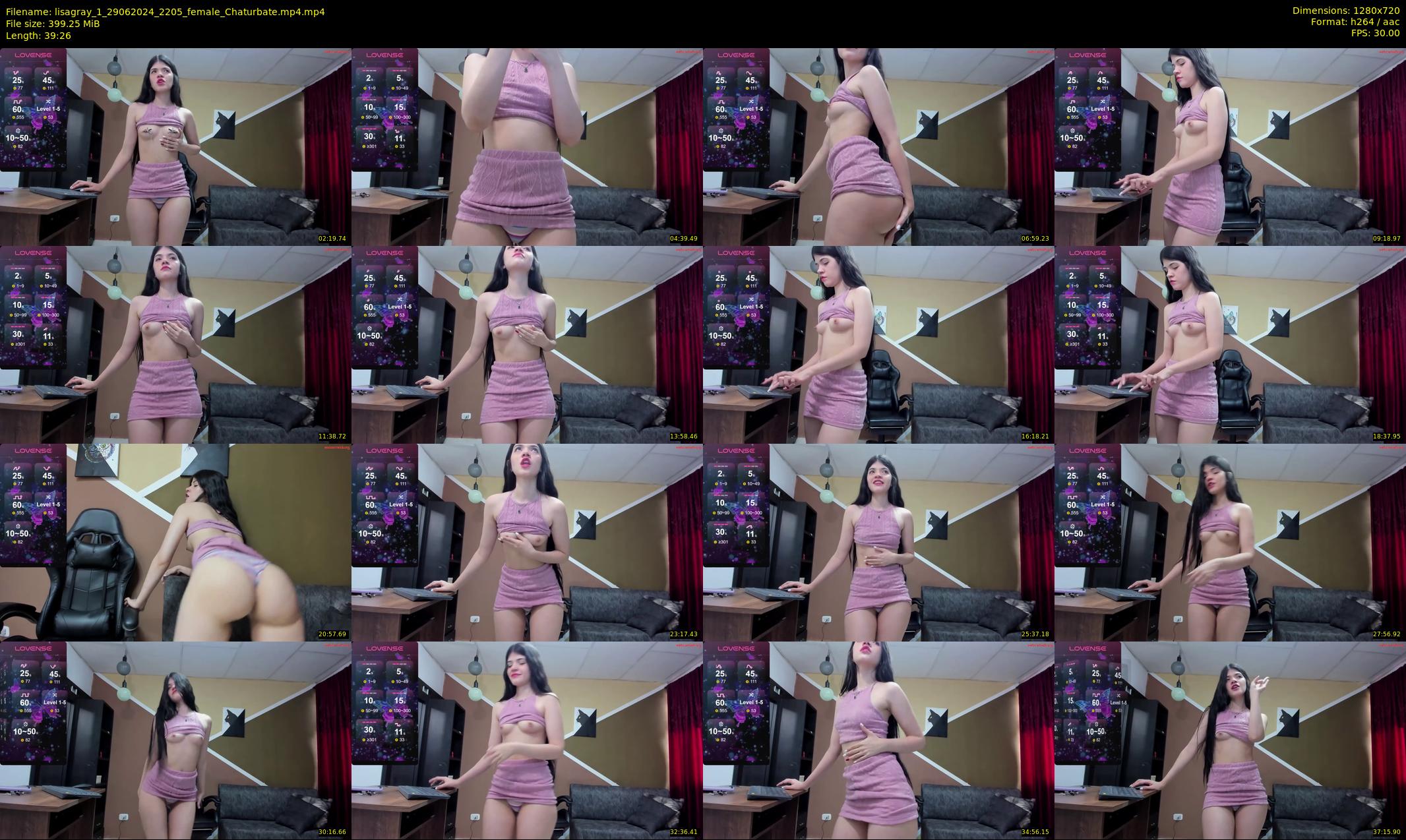 lisagray_1 — 40 minute Chaturbate female cam show recording, 720p, Jun 29, 2024