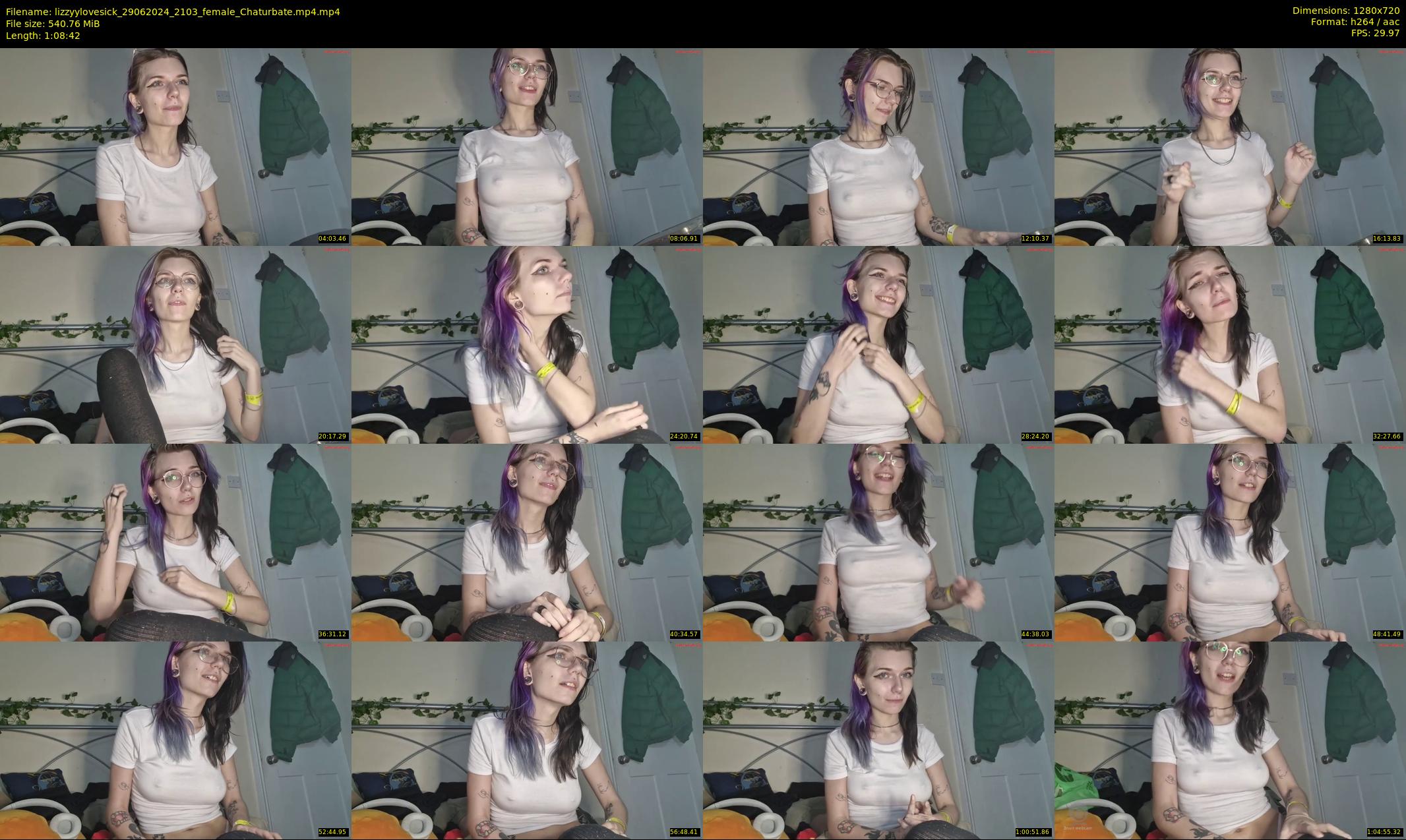 lizzyylovesick — 69 minute Chaturbate female cam show recording, 720p, Jun 29, 2024