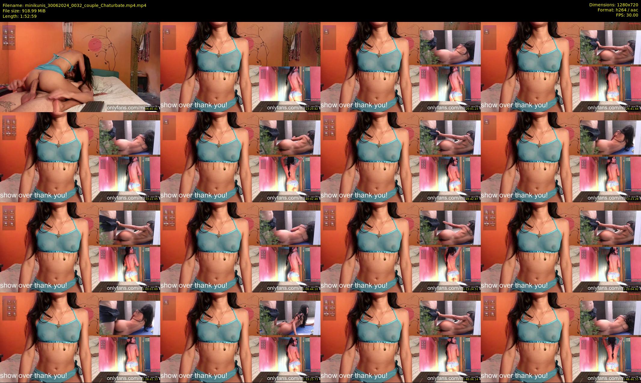 minikunis — 113 minute Chaturbate couple cam show recording, 720p, Jun 30, 2024