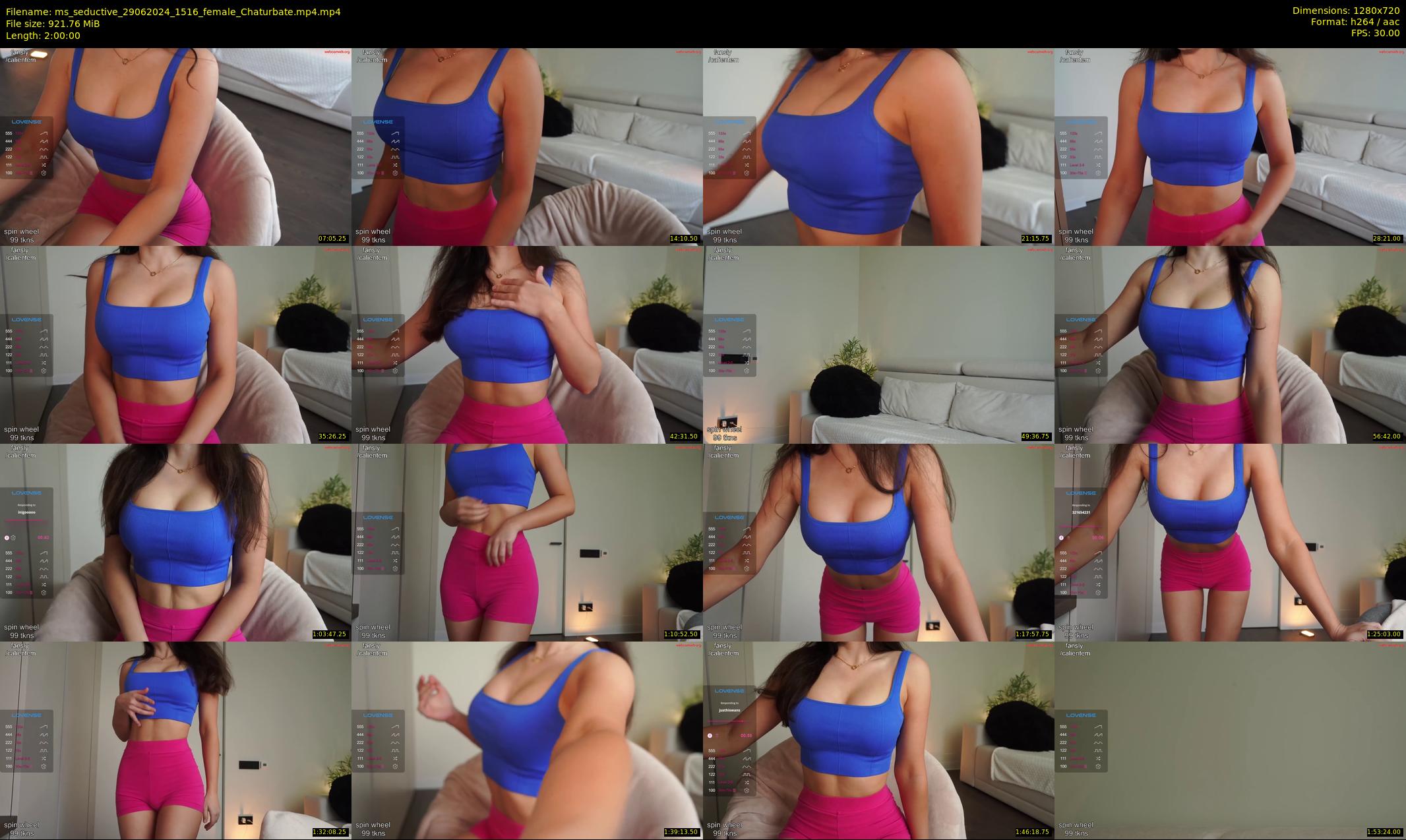 ms_seductive — 120 minute Chaturbate female cam show recording, 720p, Jun 29, 2024