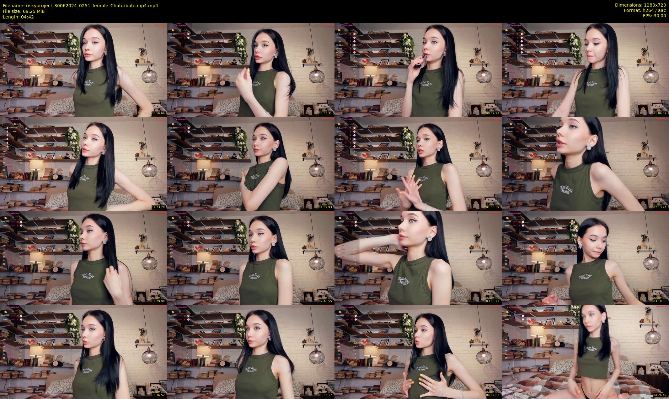 riskyproject — 5 minute Chaturbate couple cam show recording, 720p, Jun 30, 2024