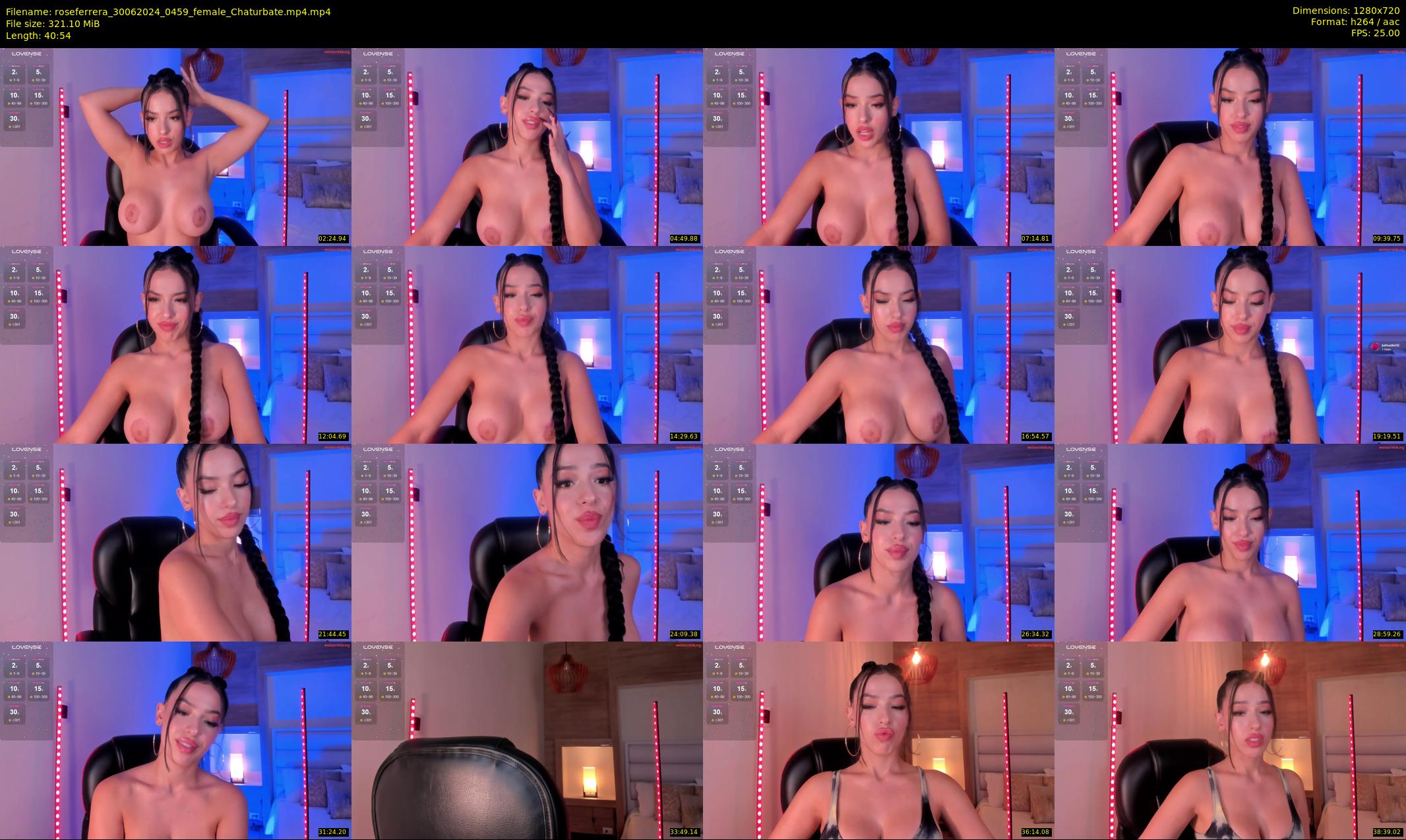 roseferrera — 41 minute Chaturbate female cam show recording, 720p, Jun 30, 2024