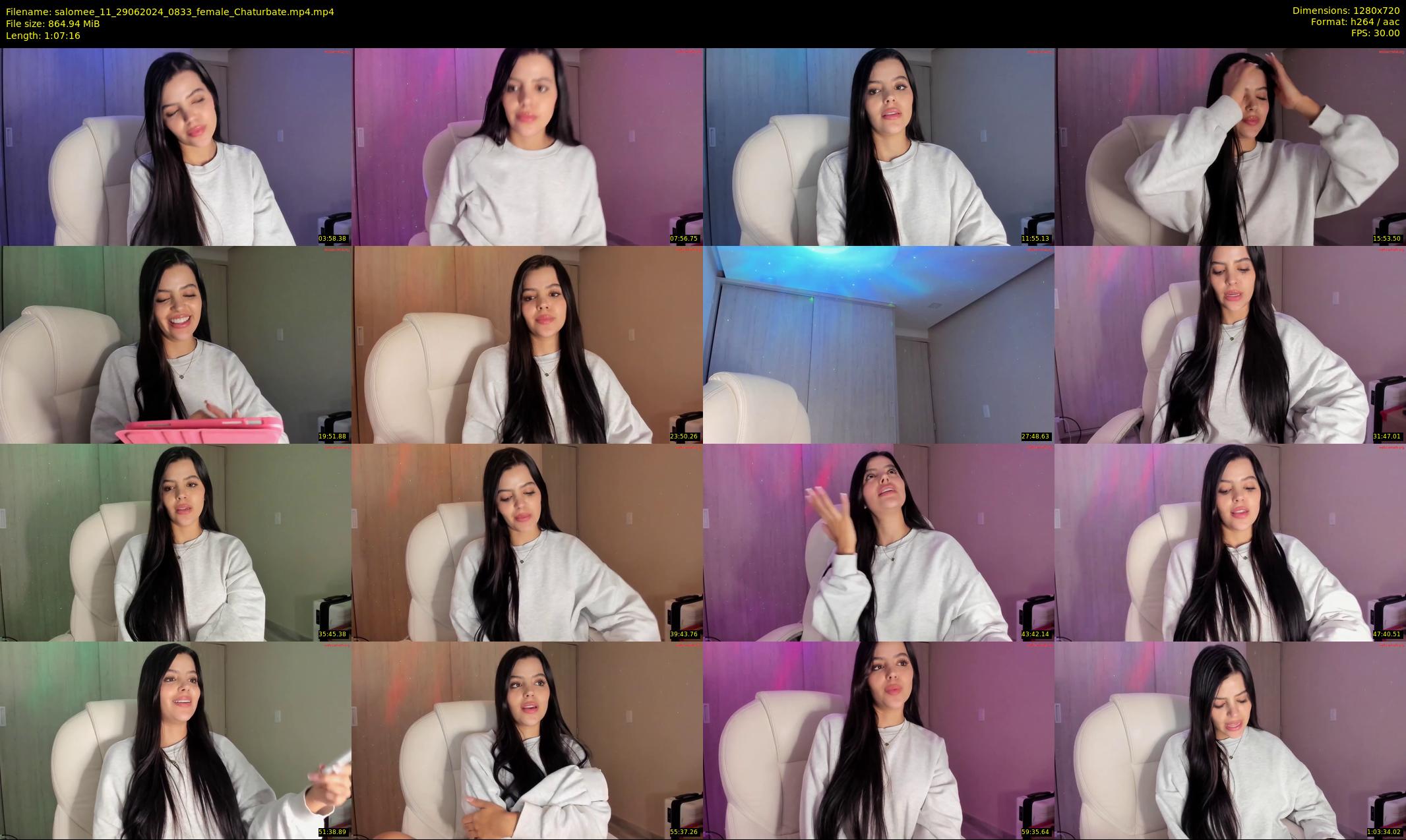 salomee_11 — 68 minute Chaturbate female cam show recording, 720p, Jun 29, 2024