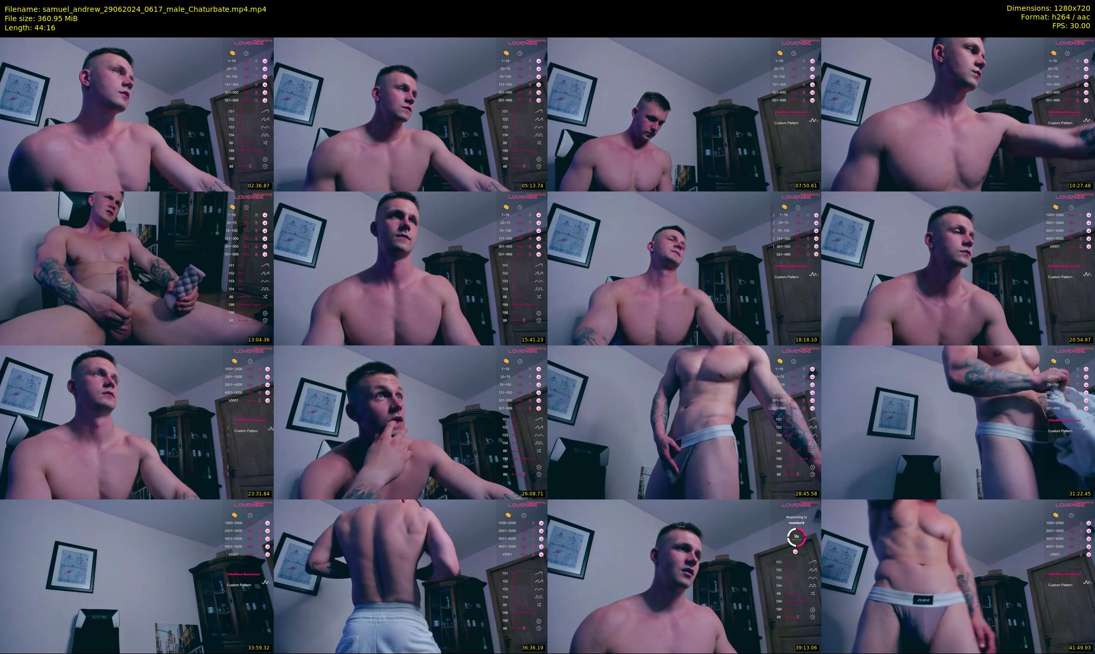 samuel_andrew — 45 minute Chaturbate male cam show recording, 720p, Jun 29, 2024