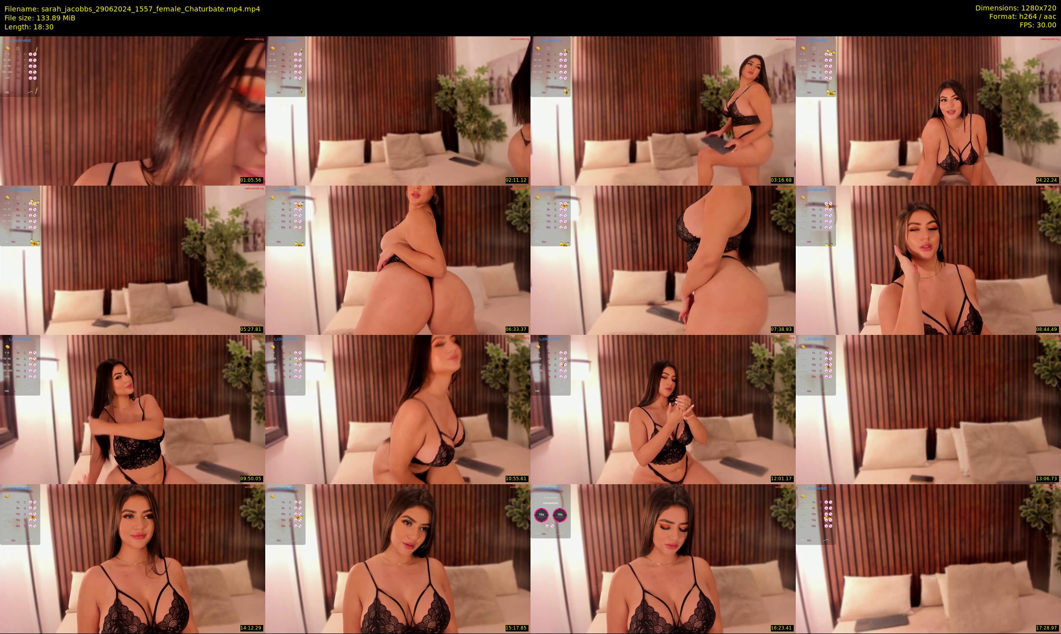 sarah_jacobbs — 19 minute Chaturbate female cam show recording, 720p, Jun 29, 2024