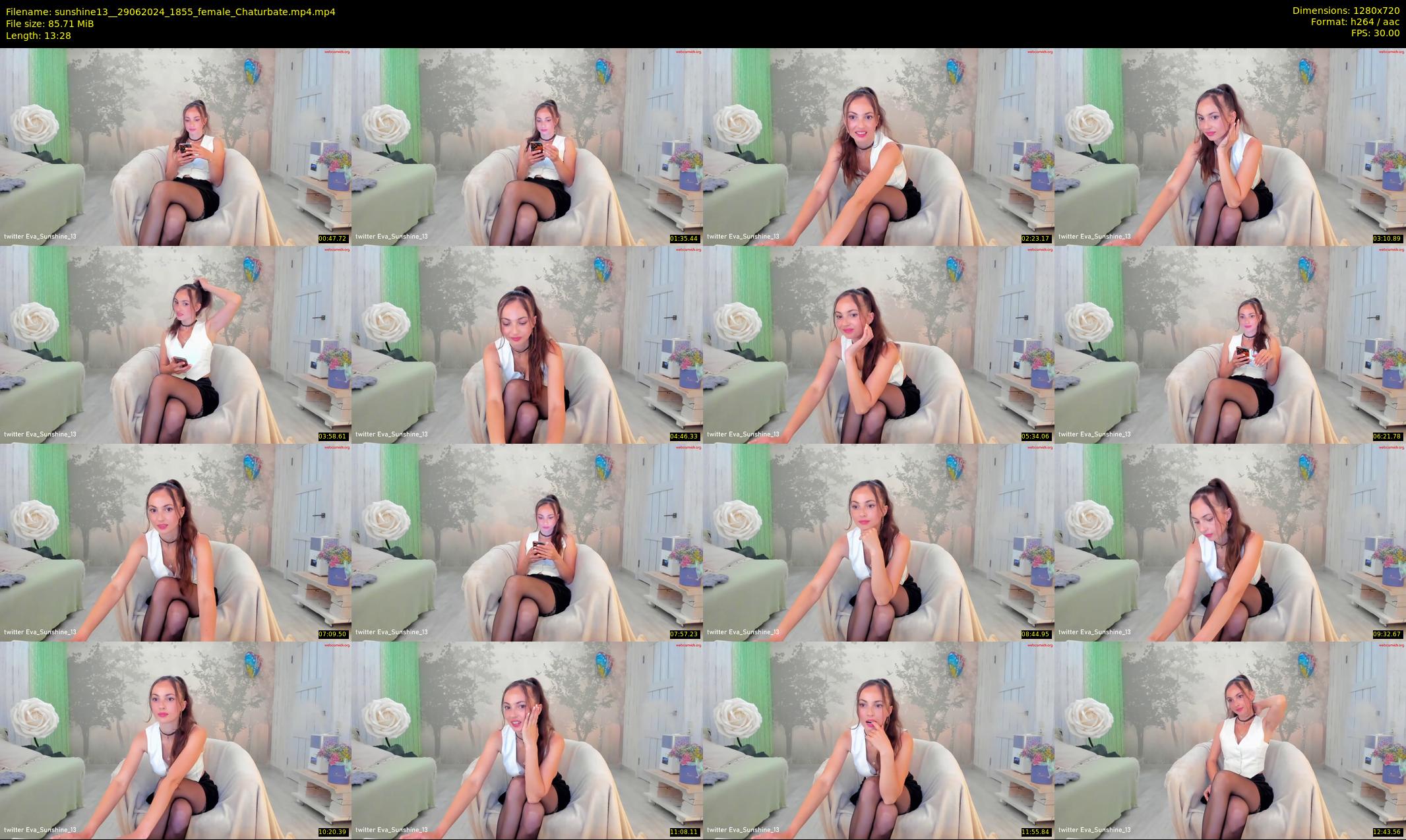 sunshine13_ — 14 minute Chaturbate female cam show recording, 720p, Jun 29, 2024