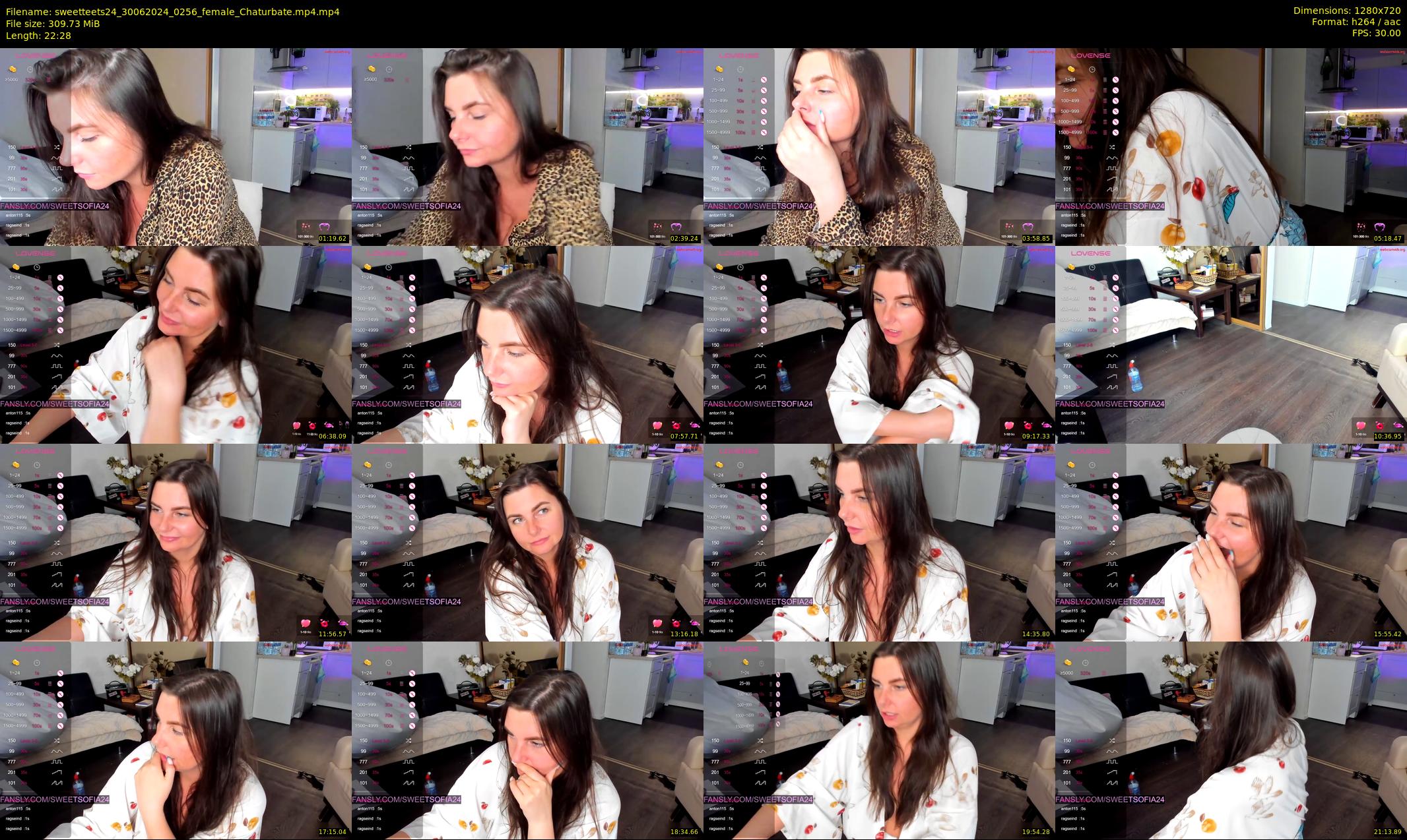 sweetteets24 — 23 minute Chaturbate female cam show recording, 720p, Jun 30, 2024