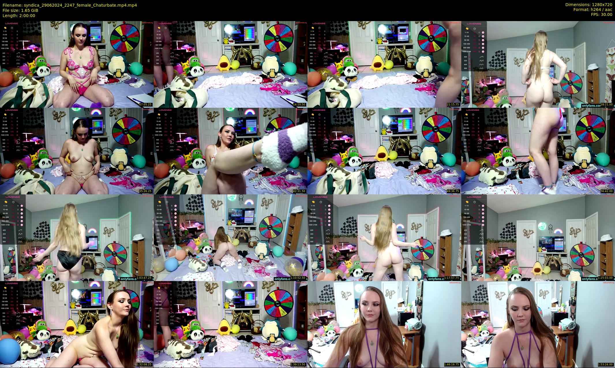 syndica — 120 minute Chaturbate female cam show recording, 720p, Jun 29, 2024