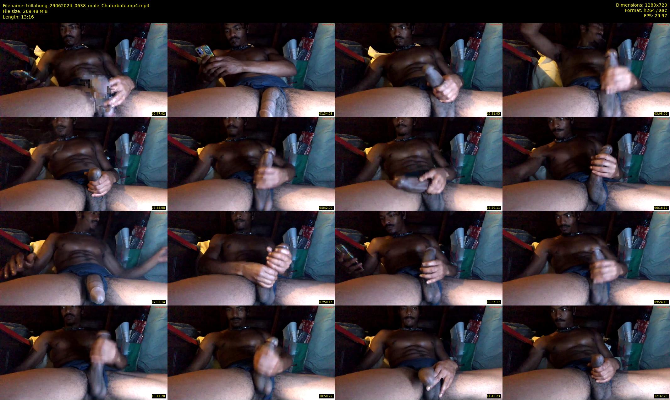 trillahung — 14 minute Chaturbate male cam show recording, 720p, Jun 29, 2024
