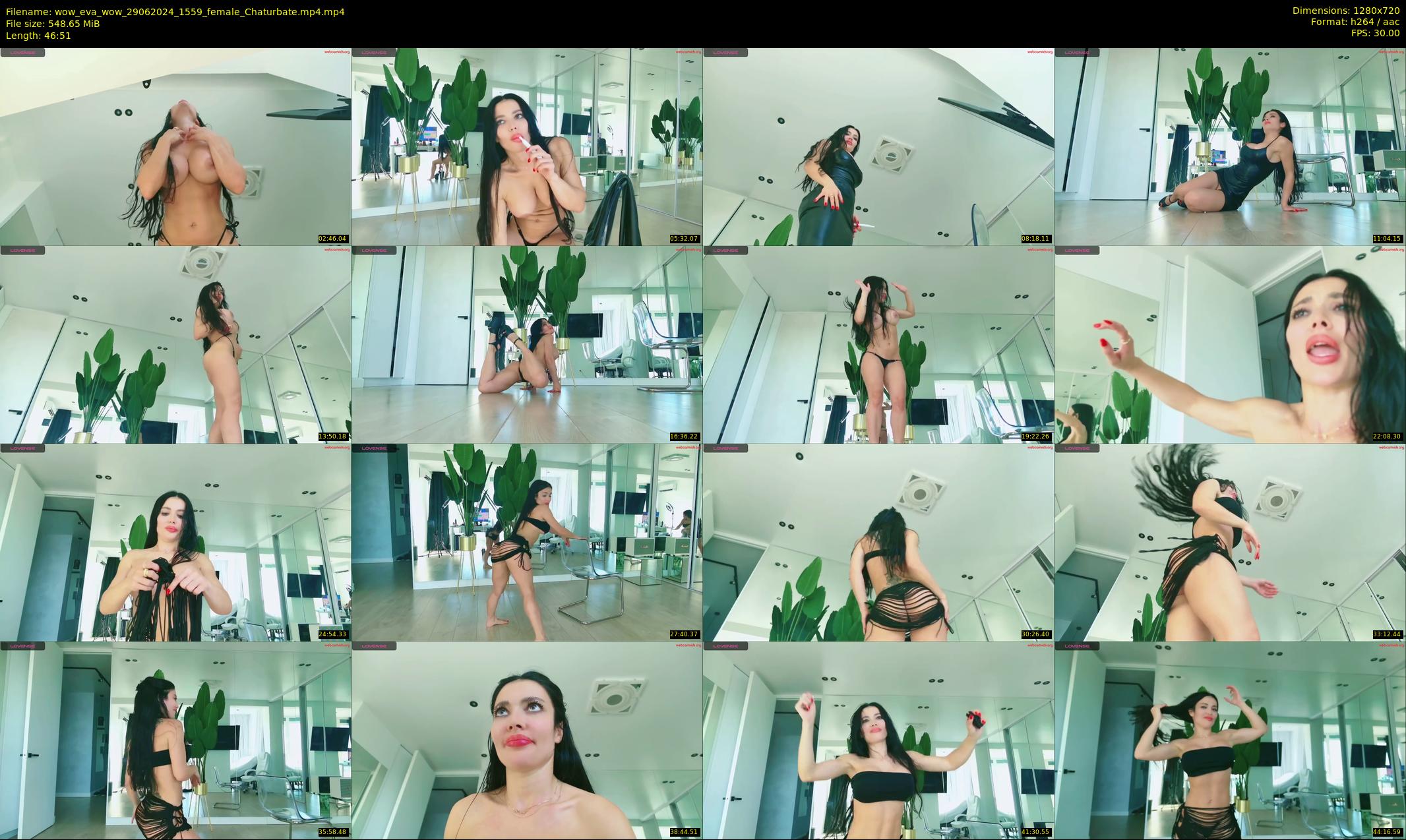 wow_eva_wow — 47 minute Chaturbate female cam show recording, 720p, Jun 29, 2024