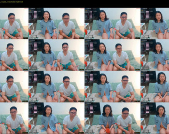 18not20 — 120 minute Chaturbate couple cam show recording, 720p, Jul 1, 2024