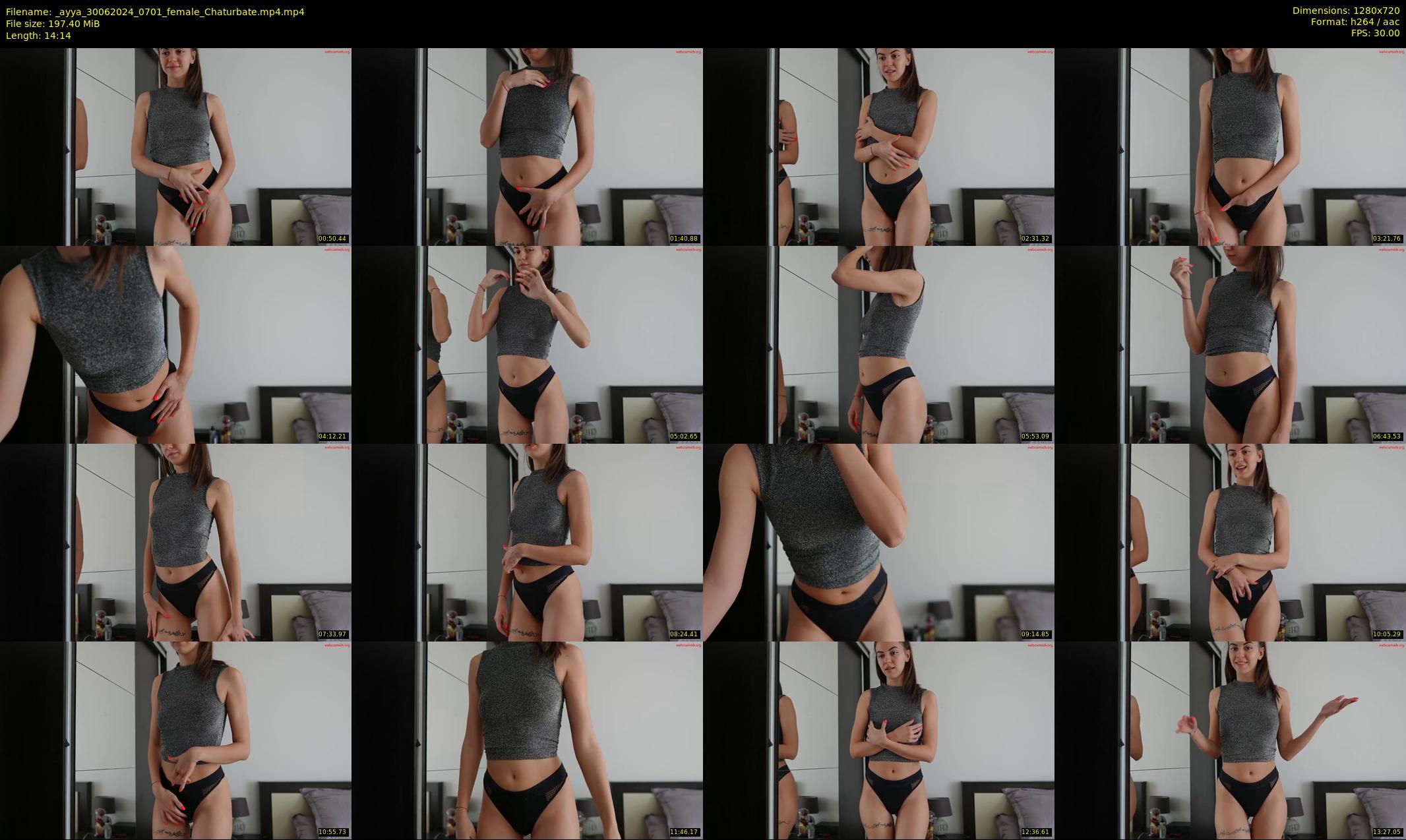 _ayya — 15 minute Chaturbate female cam show recording, 720p, Jun 30, 2024