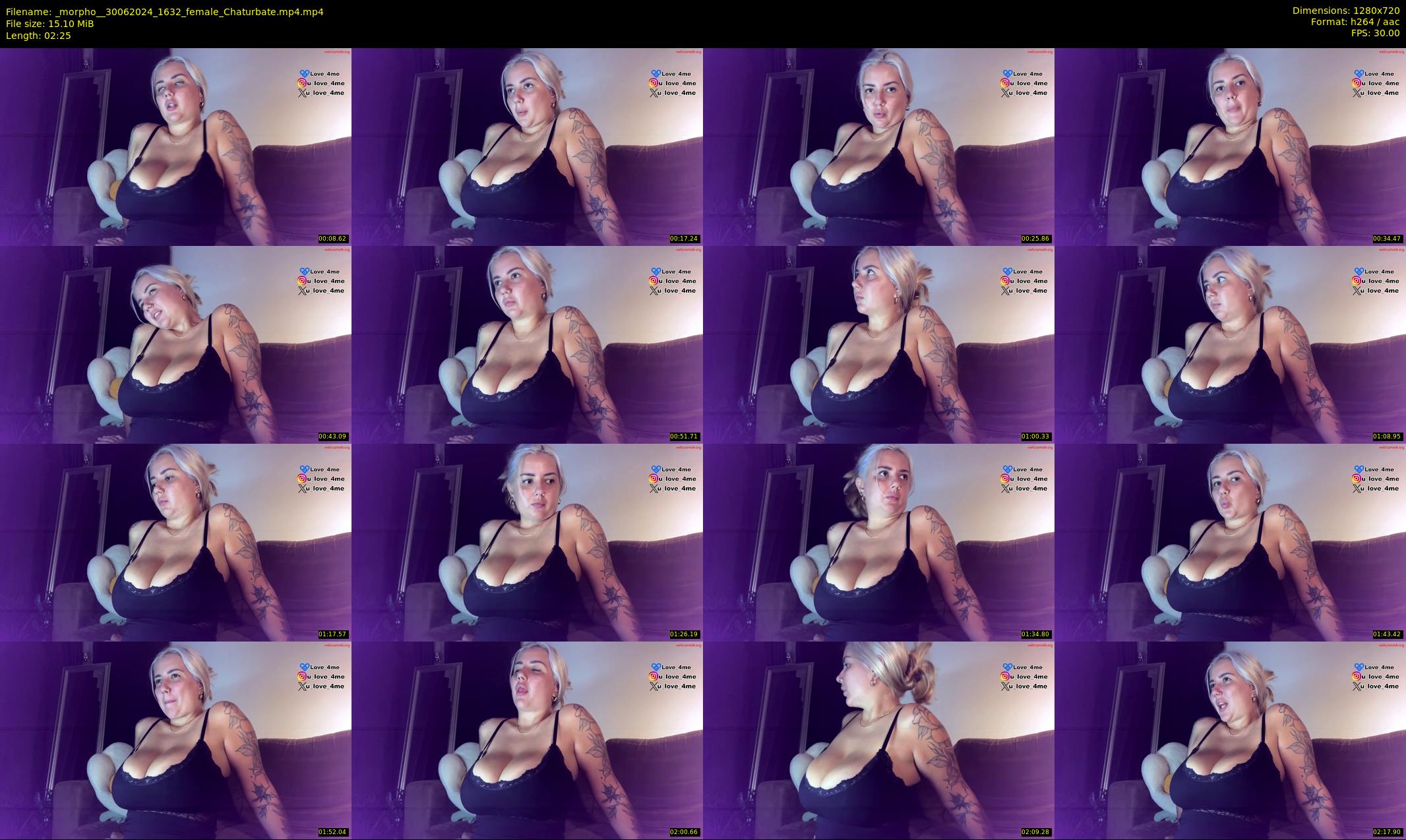 _morpho_ — 3 minute Chaturbate female cam show recording, 720p, Jun 30, 2024