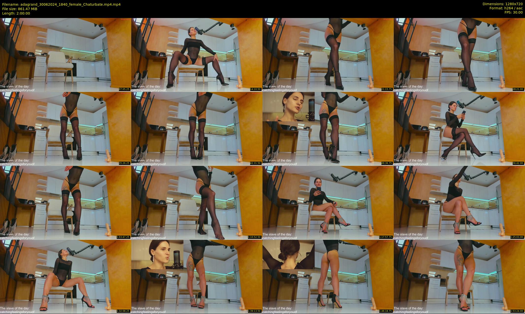 adagrand — 120 minute Chaturbate female cam show recording, 720p, Jun 30, 2024