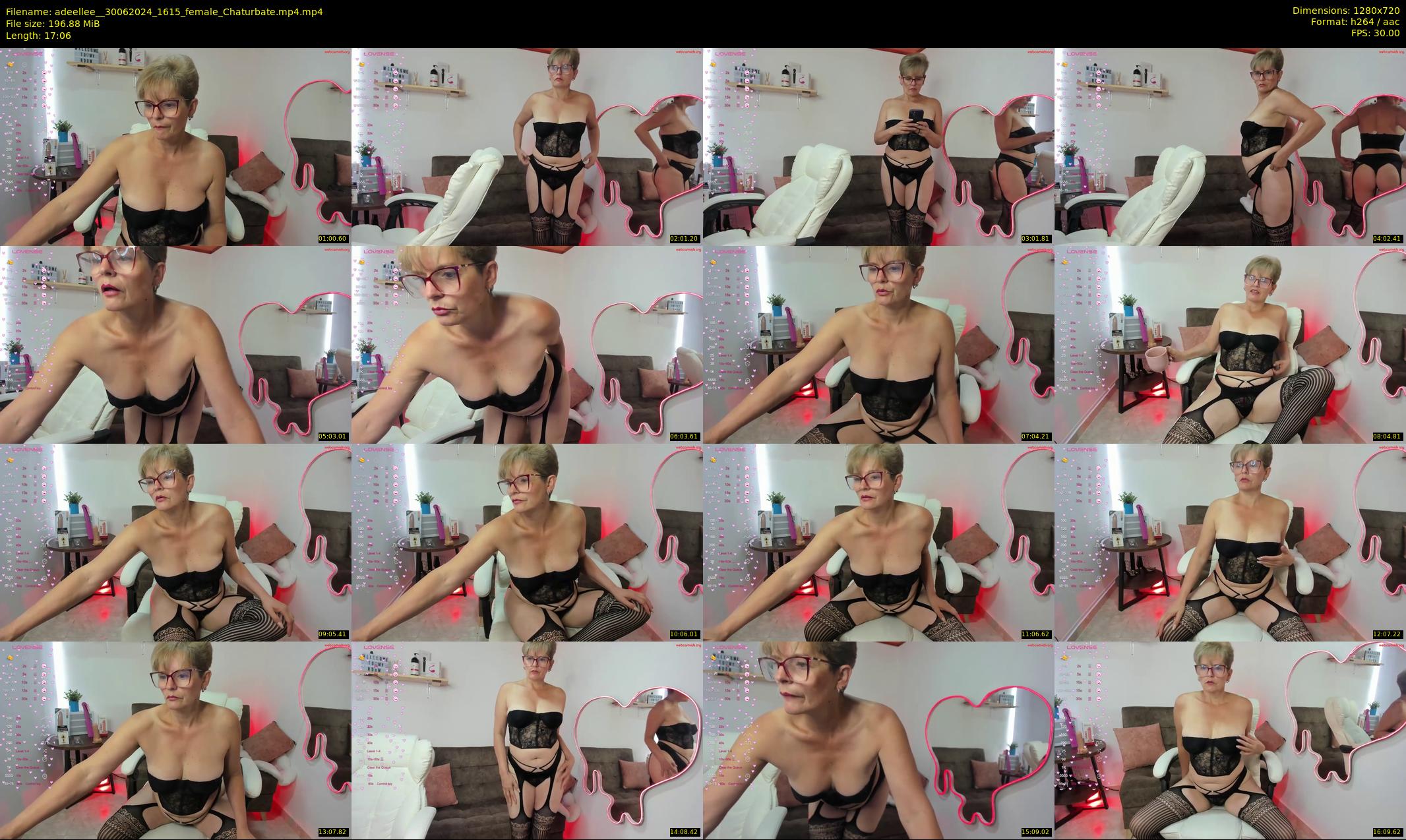 adeellee_ — 18 minute Chaturbate female cam show recording, 720p, Jun 30, 2024