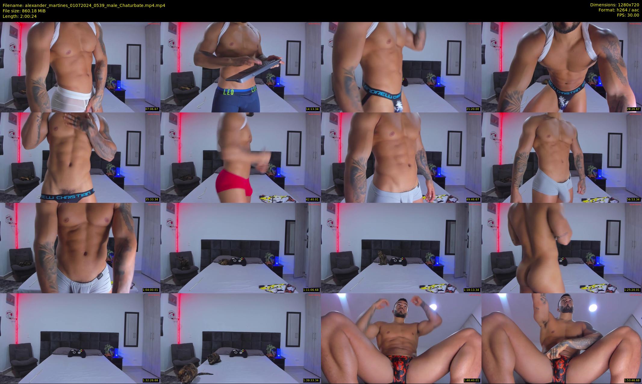 alexander_martines — 121 minute Chaturbate male cam show recording, 720p, Jul 1, 2024