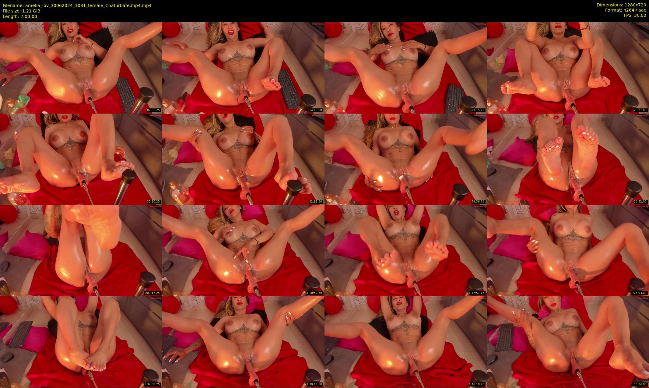 amelia_lov — 120 minute Chaturbate female cam show recording, 720p, Jun 30, 2024