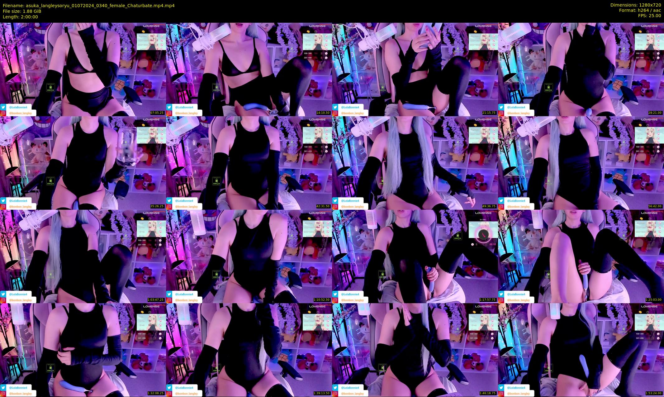 asuka_langleysoryu — 120 minute Chaturbate female cam show recording, 720p, Jul 1, 2024