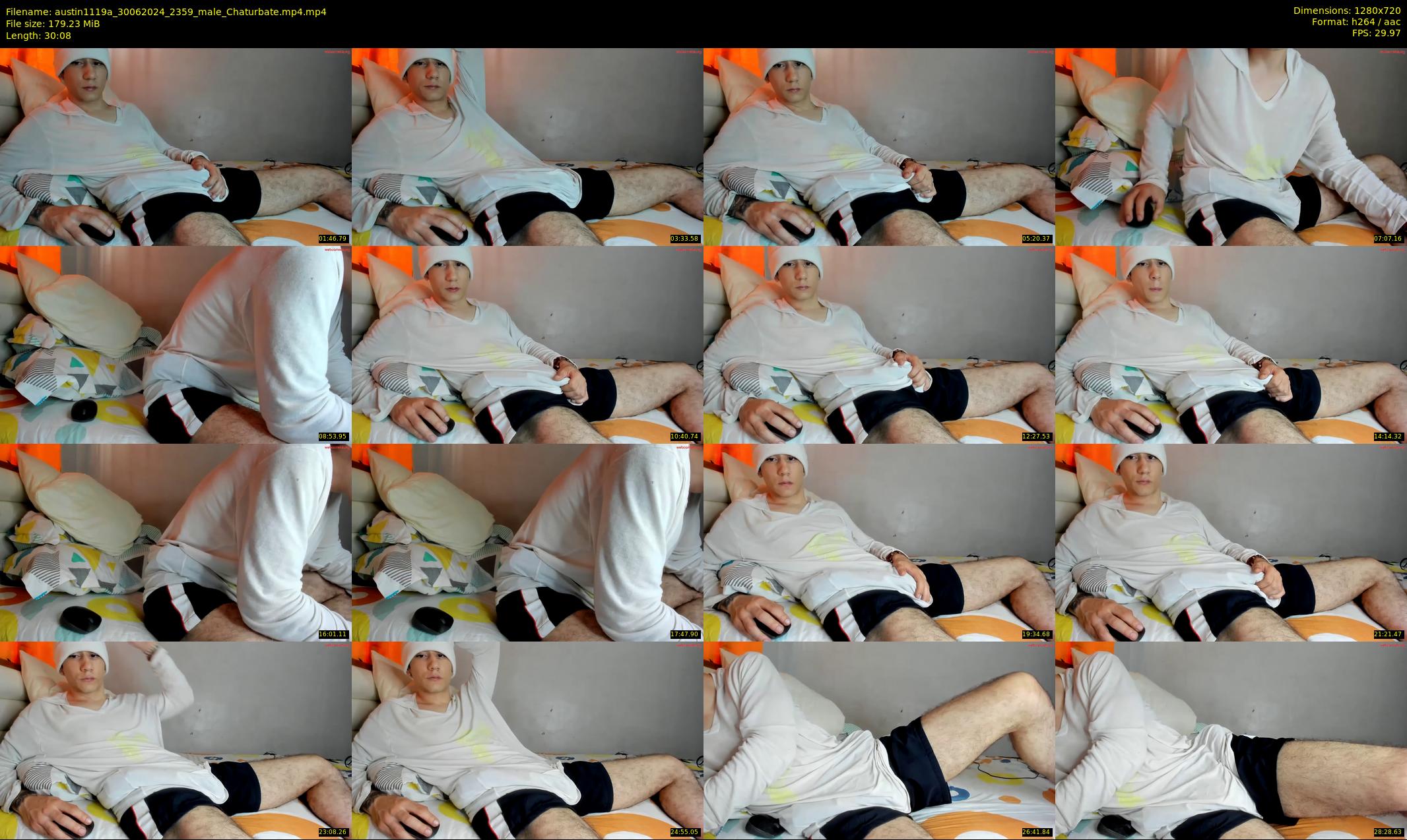 austin1119a — 31 minute Chaturbate male cam show recording, 720p, Jun 30, 2024