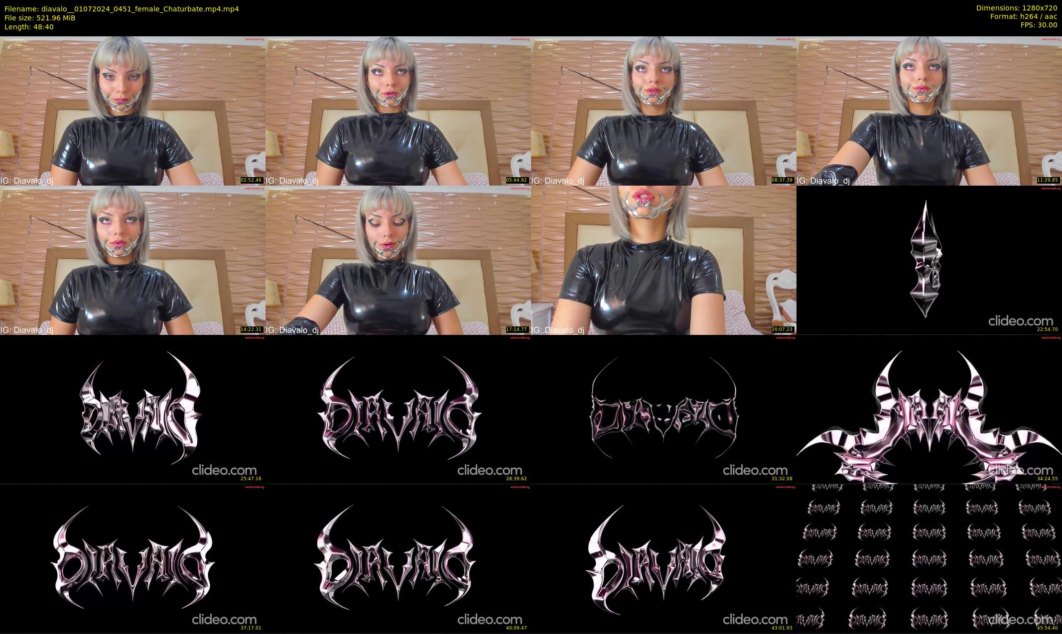 diavalo_ — 49 minute Chaturbate female cam show recording, 720p, Jul 1, 2024