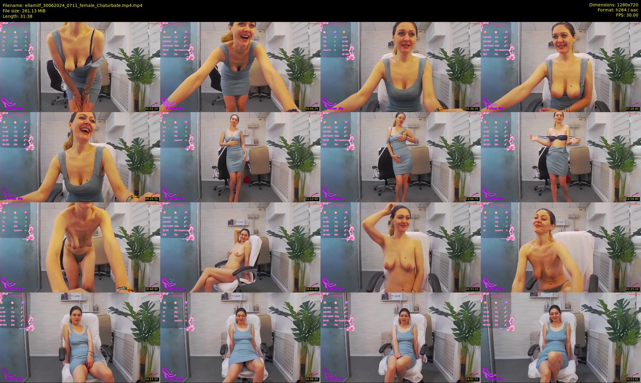 ellamilf — 32 minute Chaturbate female cam show recording, 720p, Jun 30, 2024