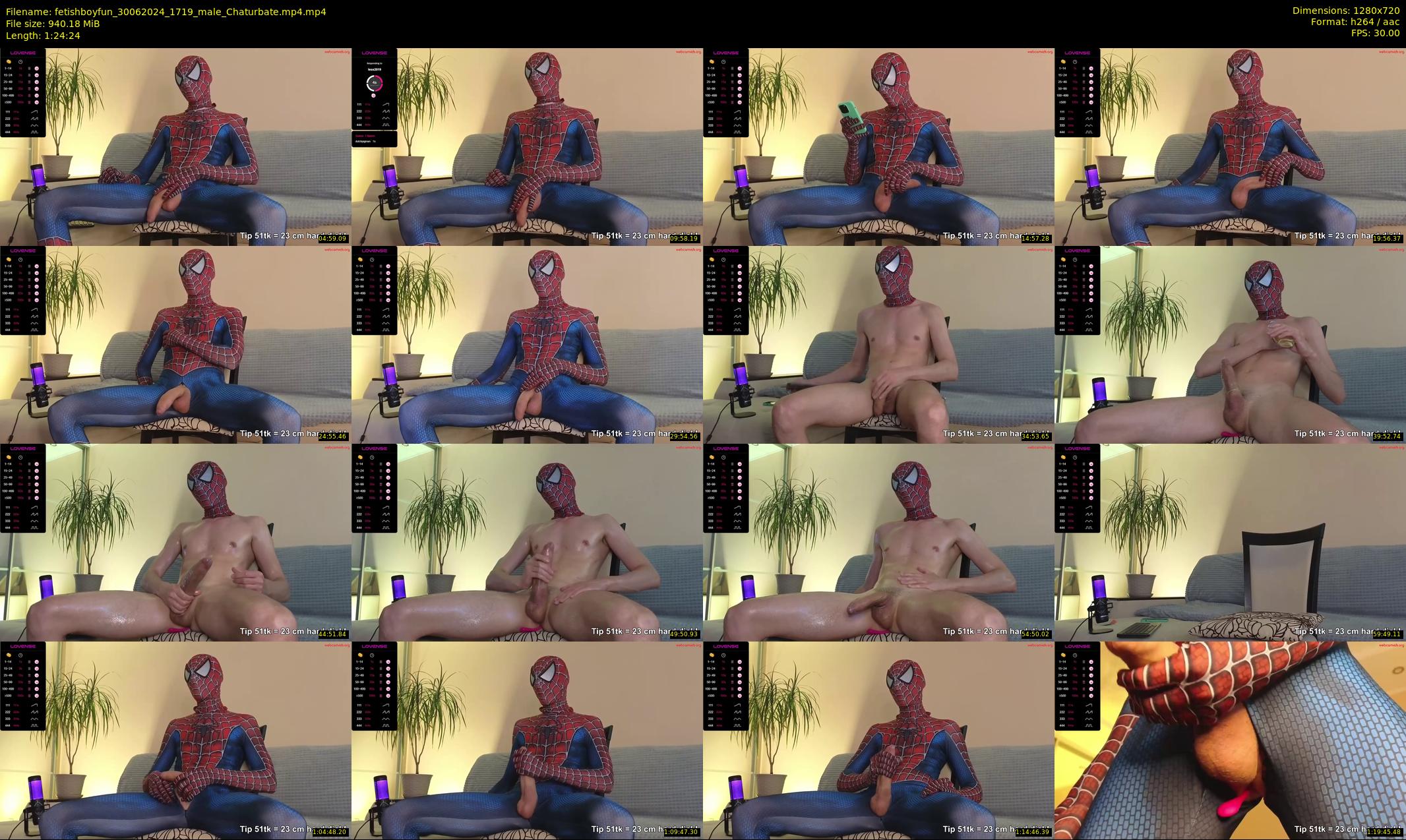 fetishboyfun — 85 minute Chaturbate male cam show recording, 720p, Jun 30, 2024