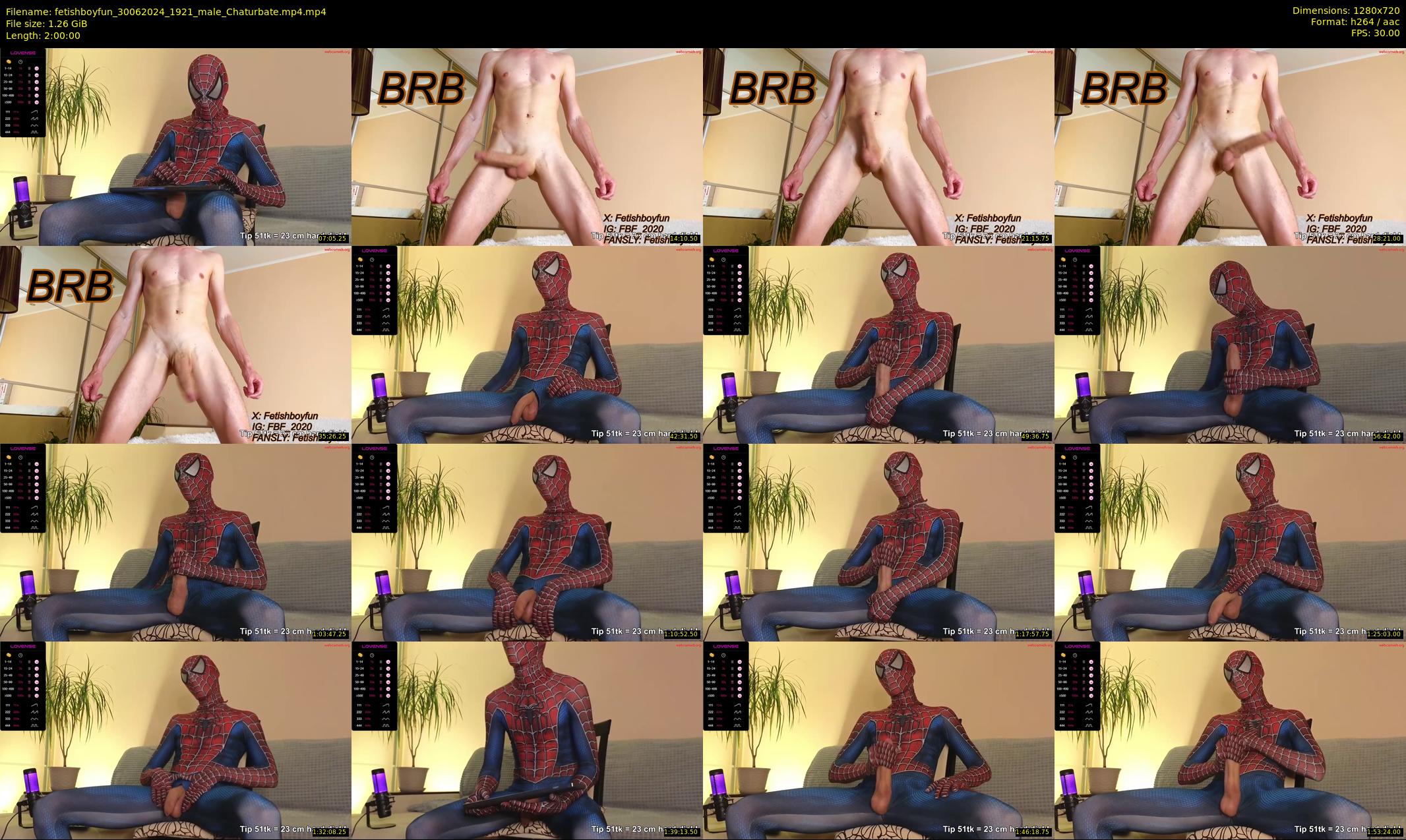 fetishboyfun — 120 minute Chaturbate male cam show recording, 720p, Jun 30, 2024