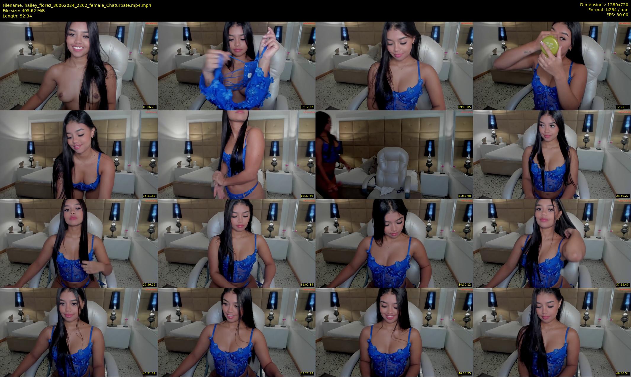 hailey_florez — 53 minute Chaturbate female cam show recording, 720p, Jun 30, 2024
