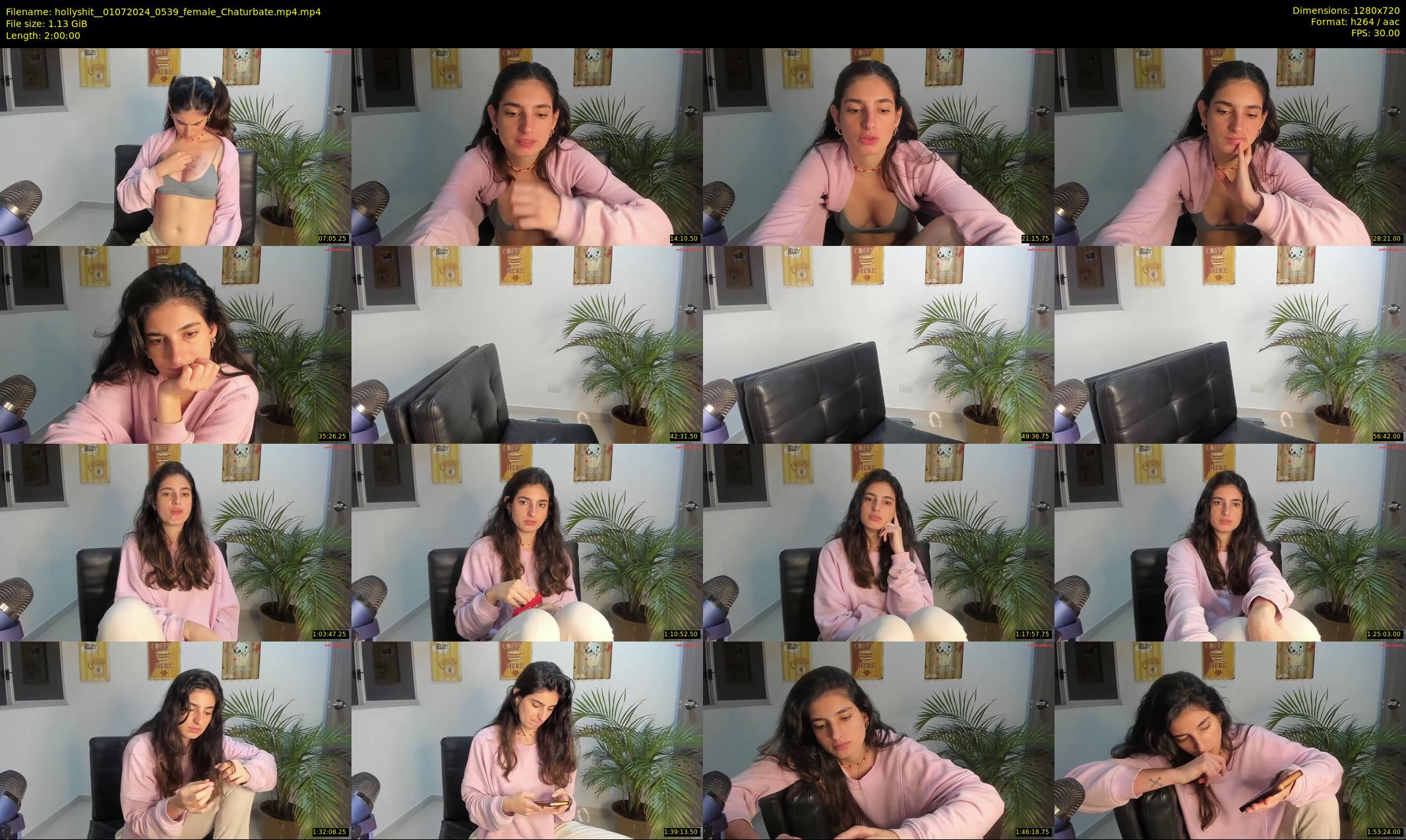 hollyshit_ — 120 minute Chaturbate female cam show recording, 720p, Jul 1, 2024