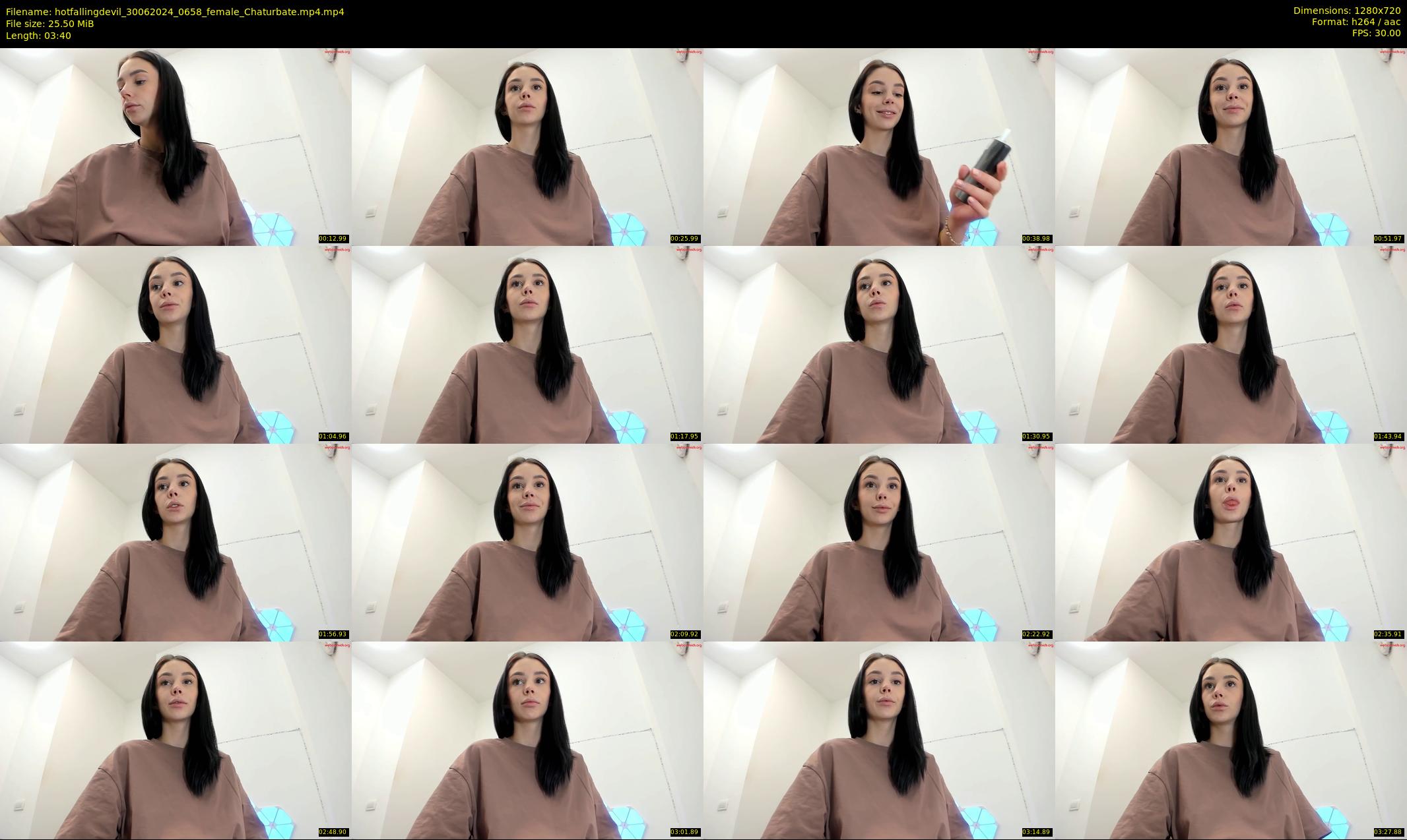 hotfallingdevil — 4 minute Chaturbate female cam show recording, 720p, Jun 30, 2024