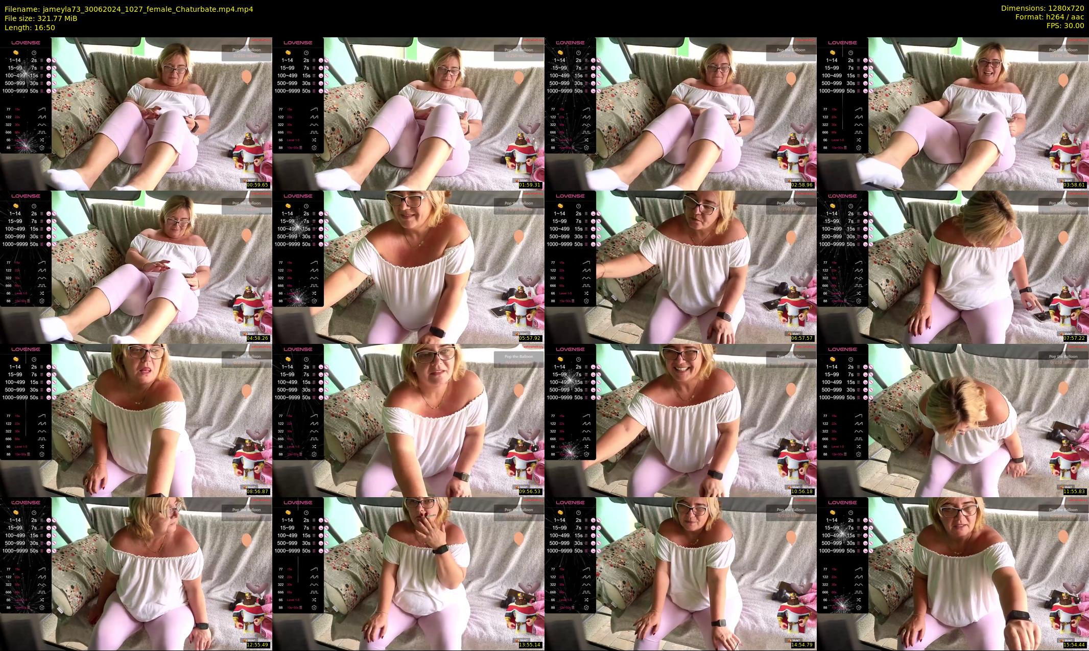 jameyla73 — 17 minute Chaturbate female cam show recording, 720p, Jun 30, 2024
